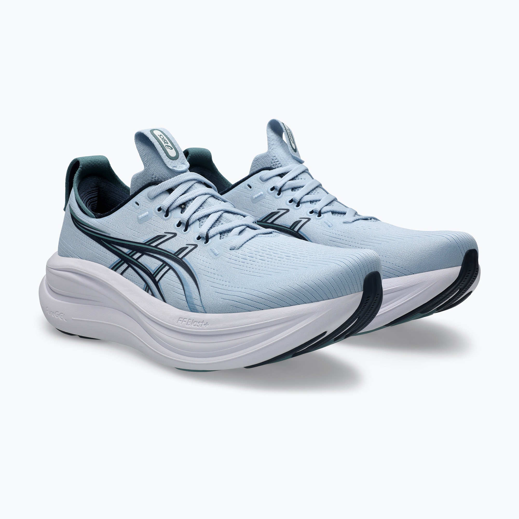 Buty do biegania męskie ASICS Gel-Nimbus 28 solid air/midnight 