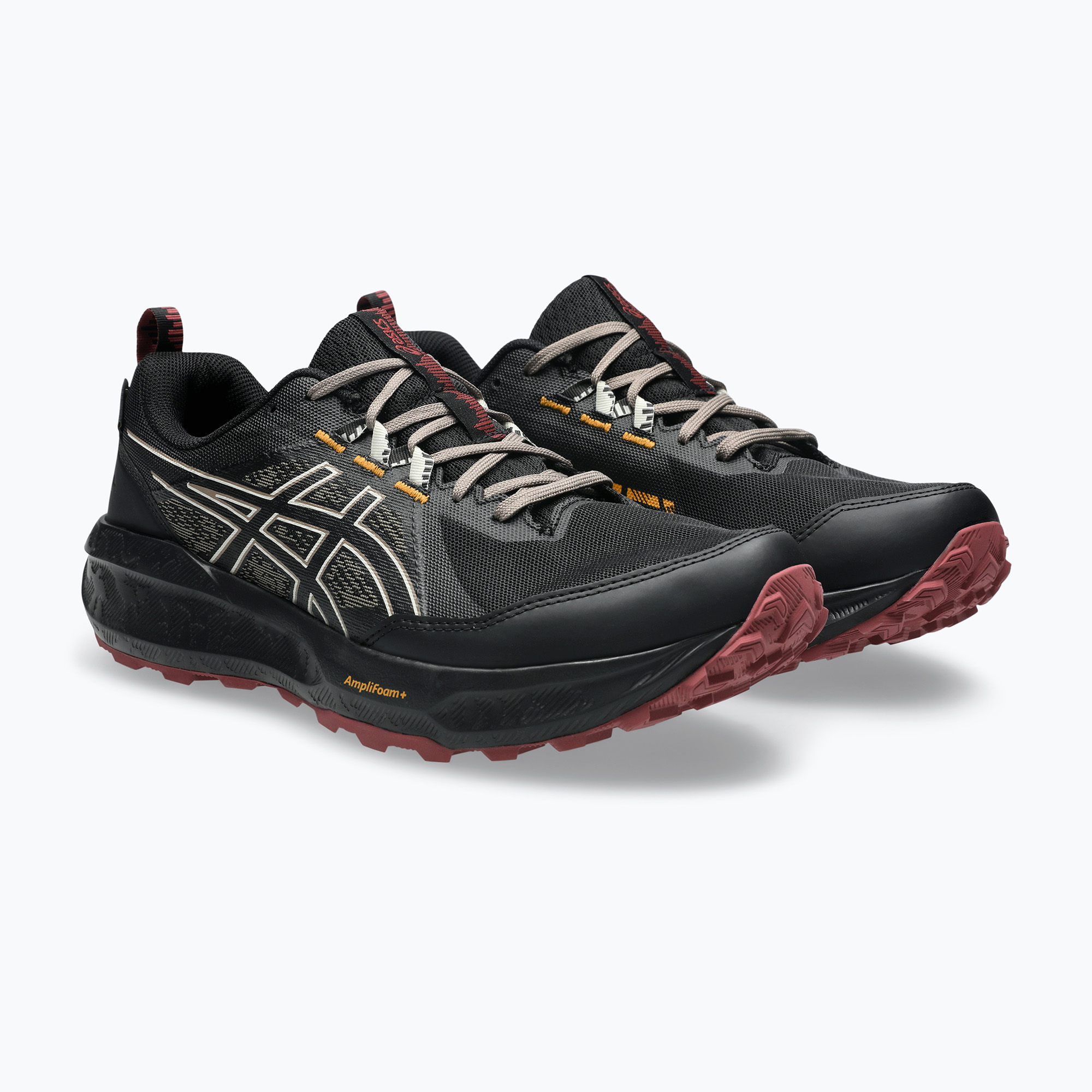 Încălțăminte de alergare pentru bărbați Asics Gel-Sonoma 8 Gtx Black/Brisket Red