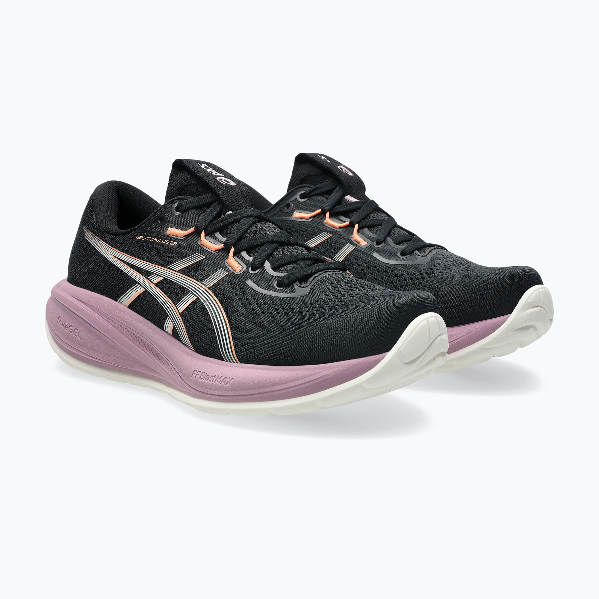 Buty do biegania damskie ASICS Gel-Cumulus 28 black/taro purple 