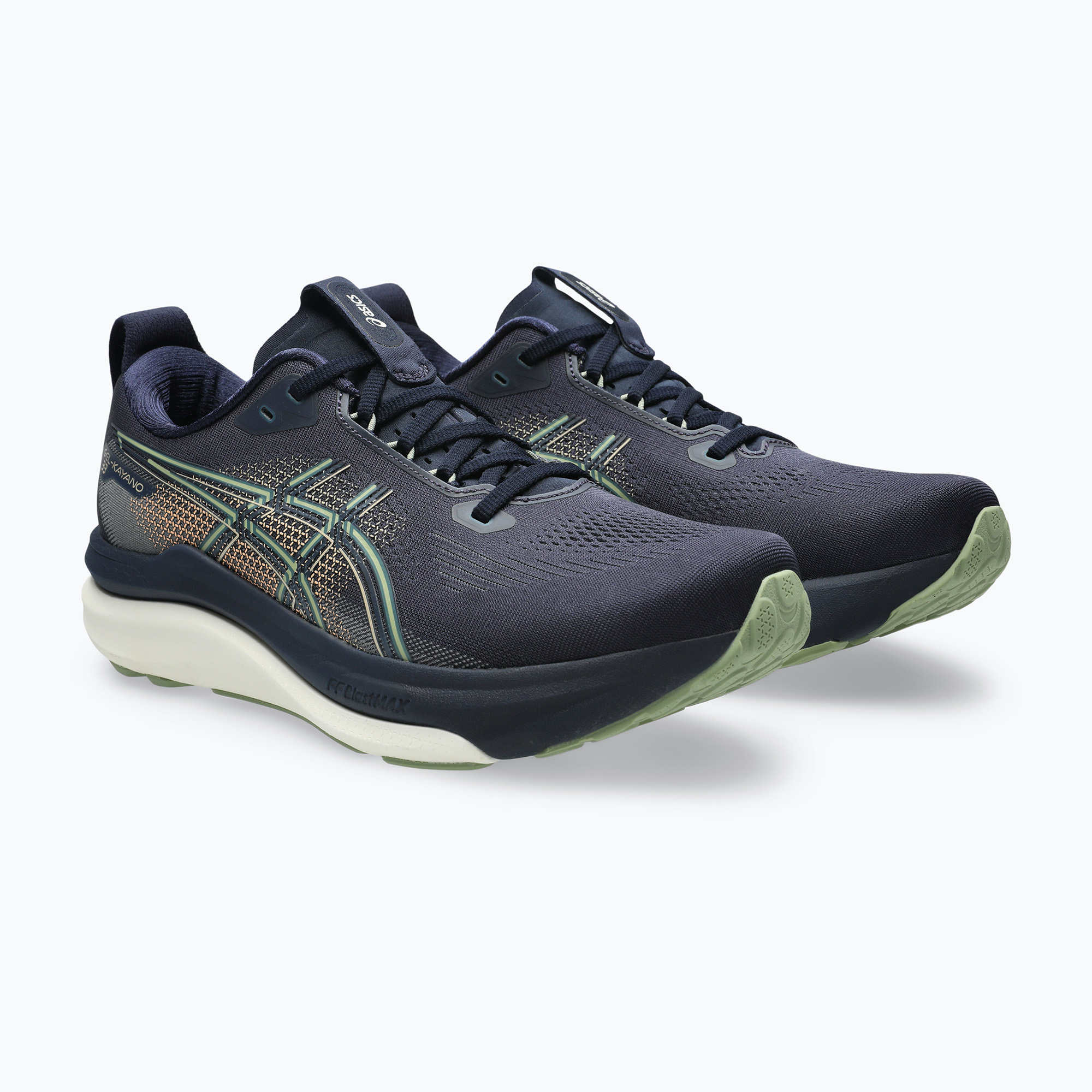 Buty do biegania męskie ASICS Gel-Kayano 33 midnight/khaki green 