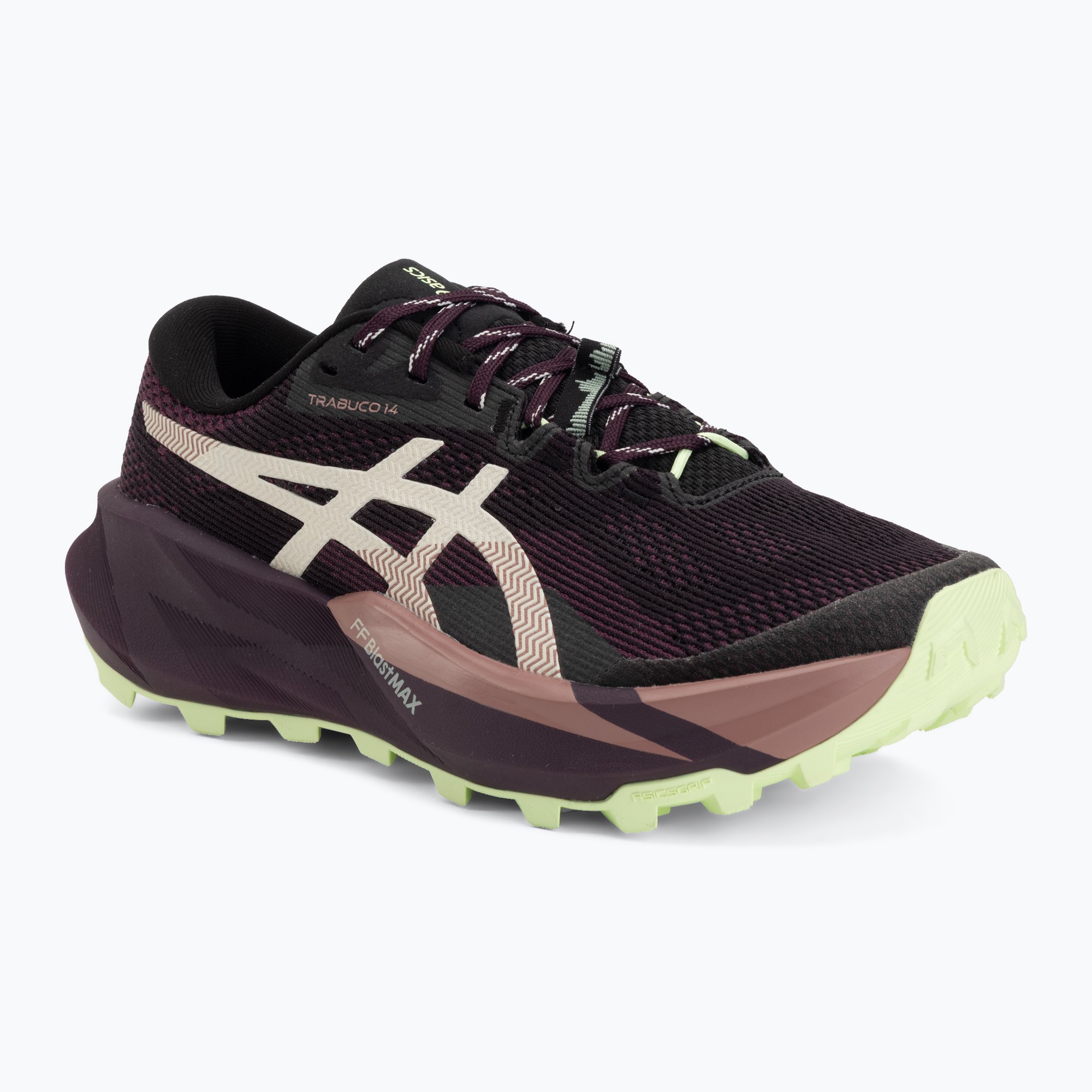 Buty do biegania damskie ASICS Trabuco 14 black/dark aubergine 