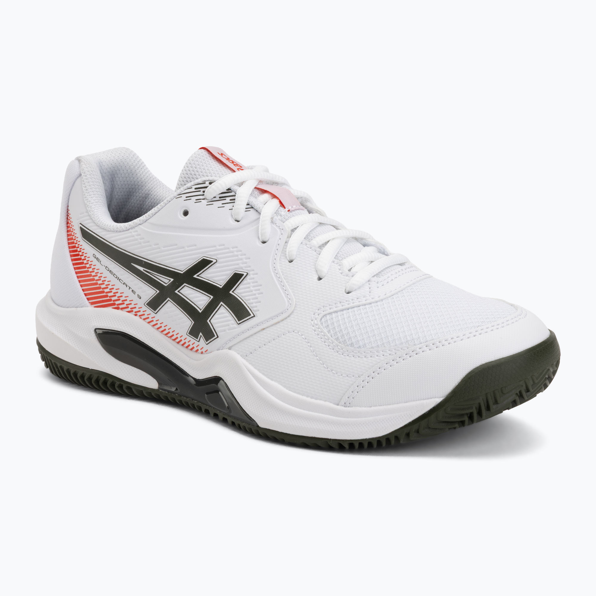 Buty do tenisa męskie ASICS Gel-Dedicate 9 Clay white/vintage khaki 