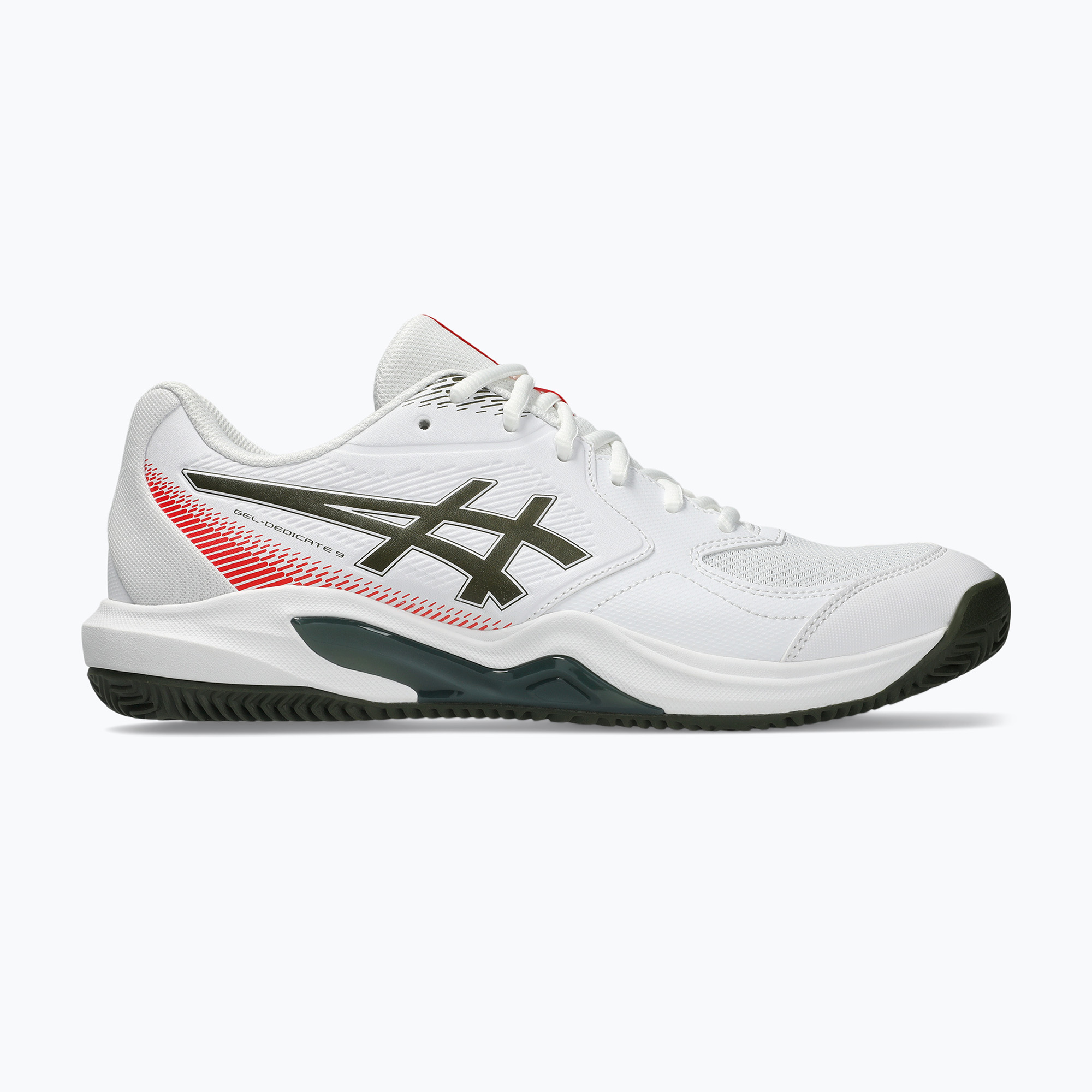 Buty do tenisa męskie ASICS Gel-Dedicate 9 Clay white/vintage khaki 