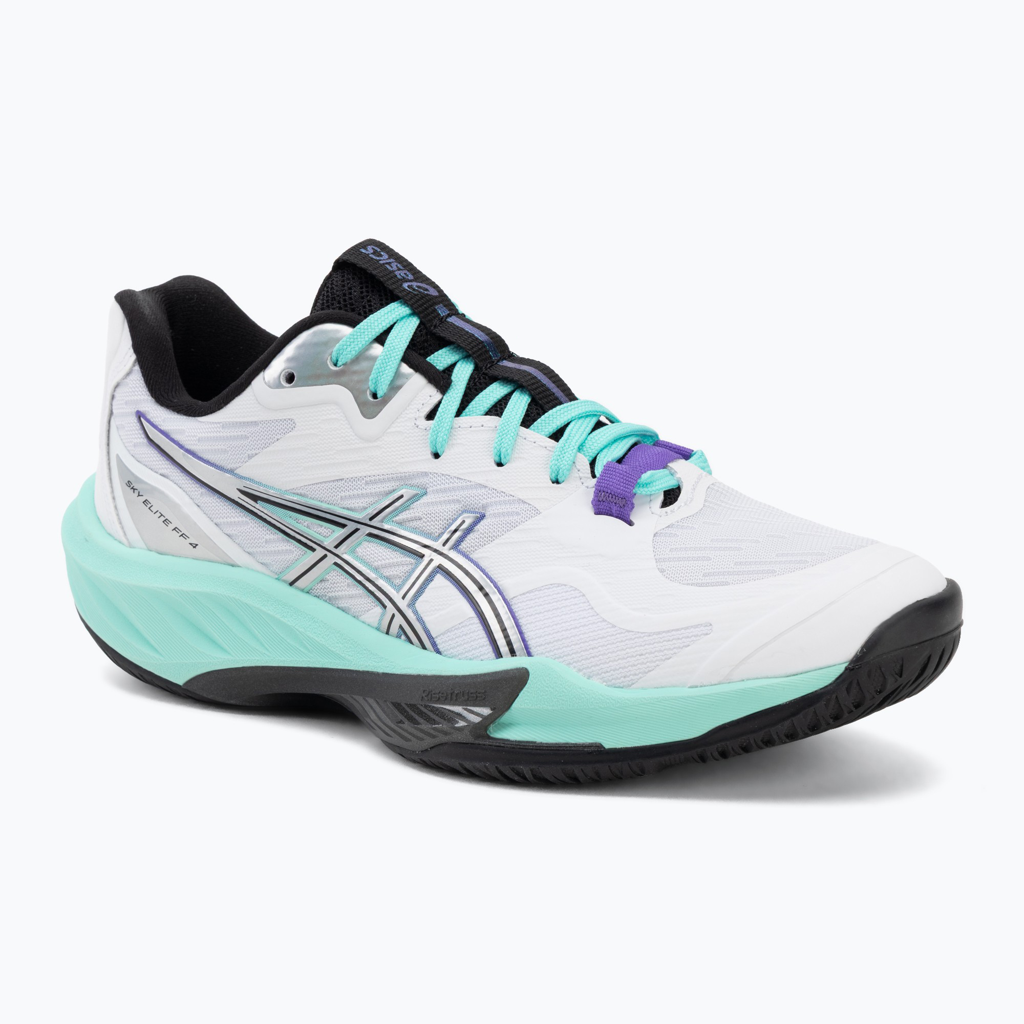 Dámske volejbalové topánky ASICS Sky Elite FF 4 white/radiant amethyst