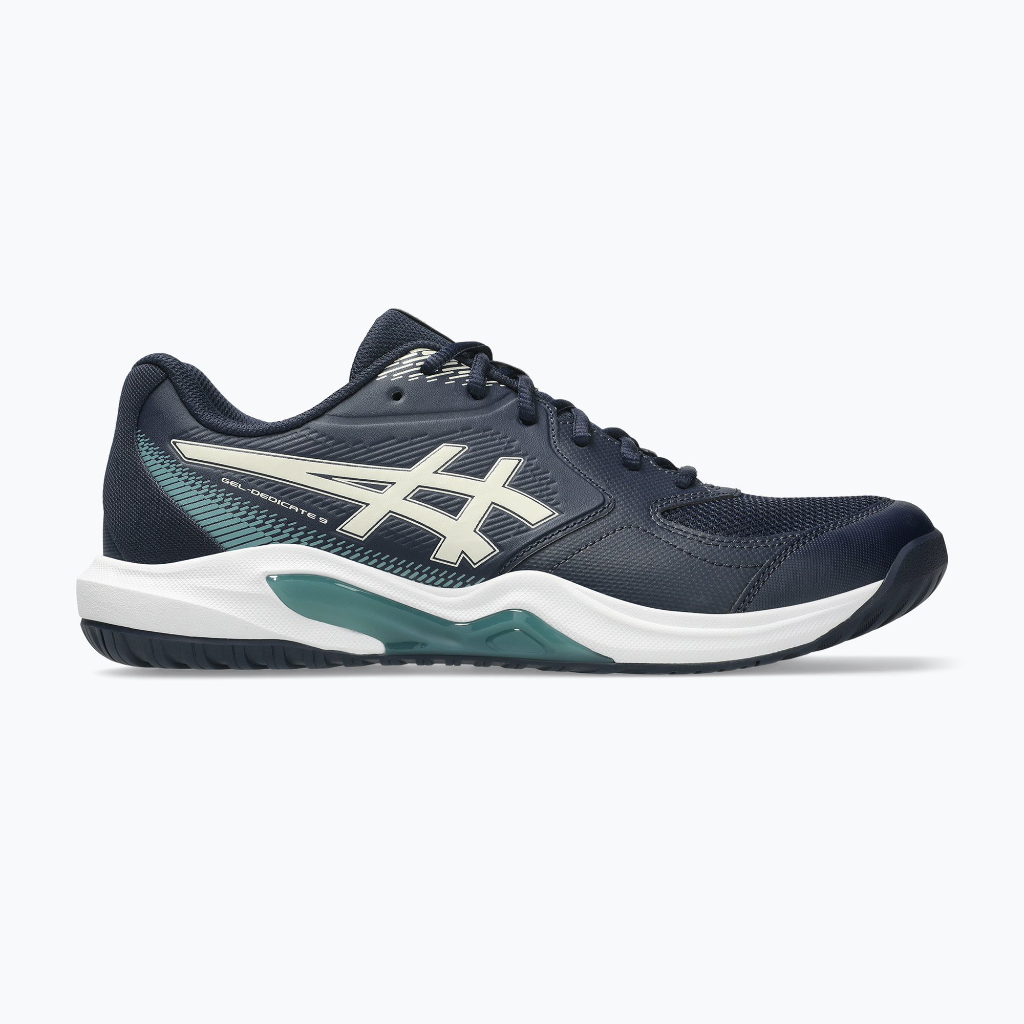 Buty do tenisa męskie ASICS Gel-Dedicate 9 midnight/oatmeal 