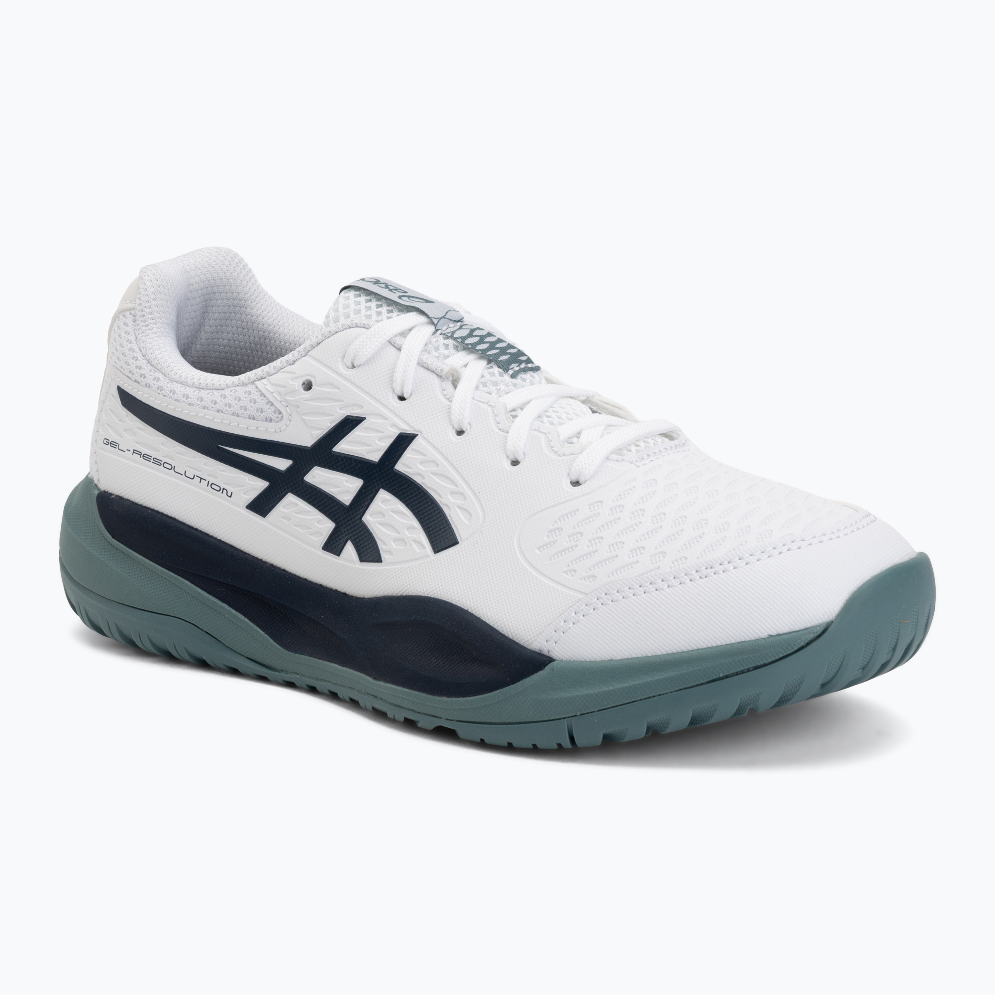 Buty do tenisa dziecięce ASICS Gel-Resolution X GS white/midnight