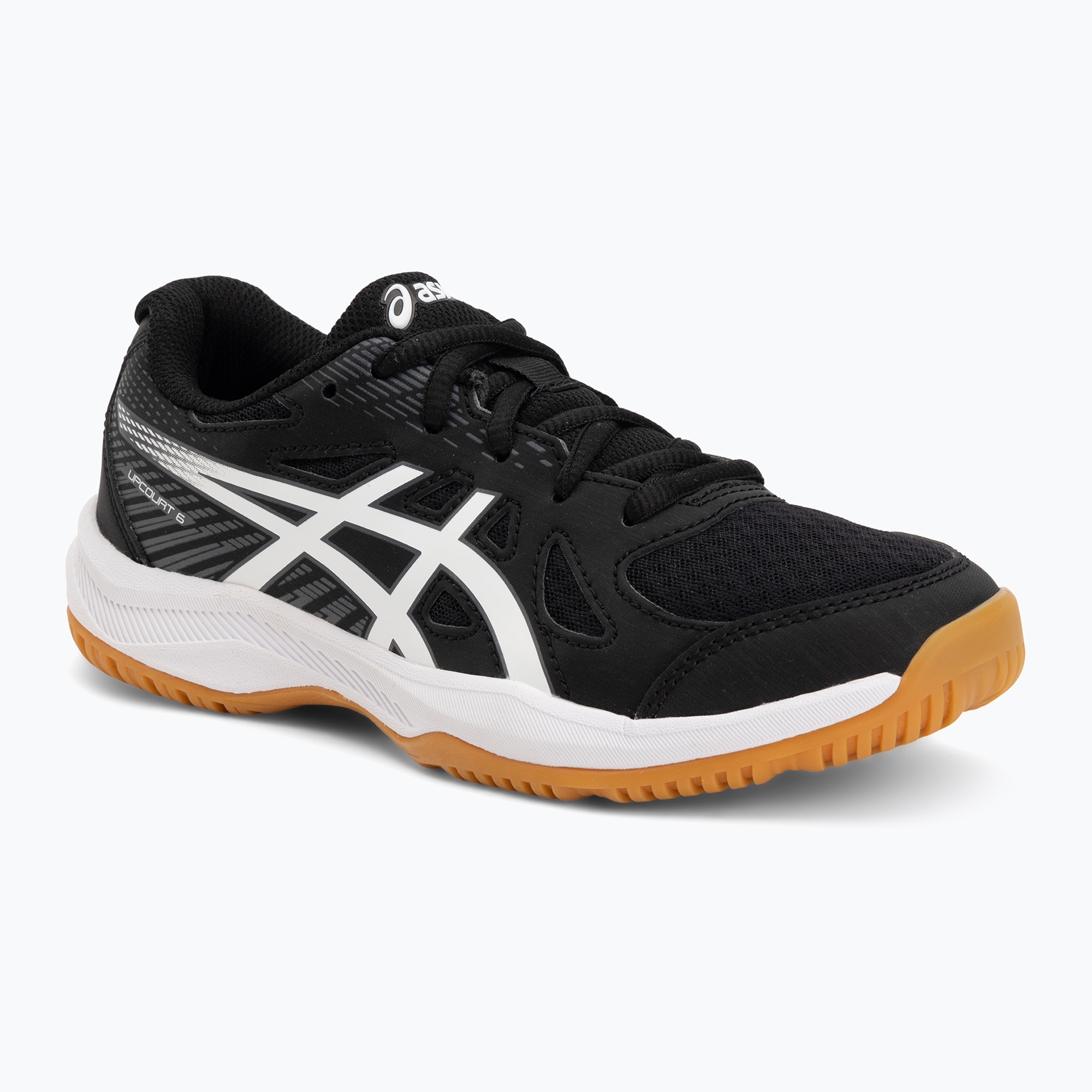 Buty dziecięce ASICS Upcourt 6 GS black/white 