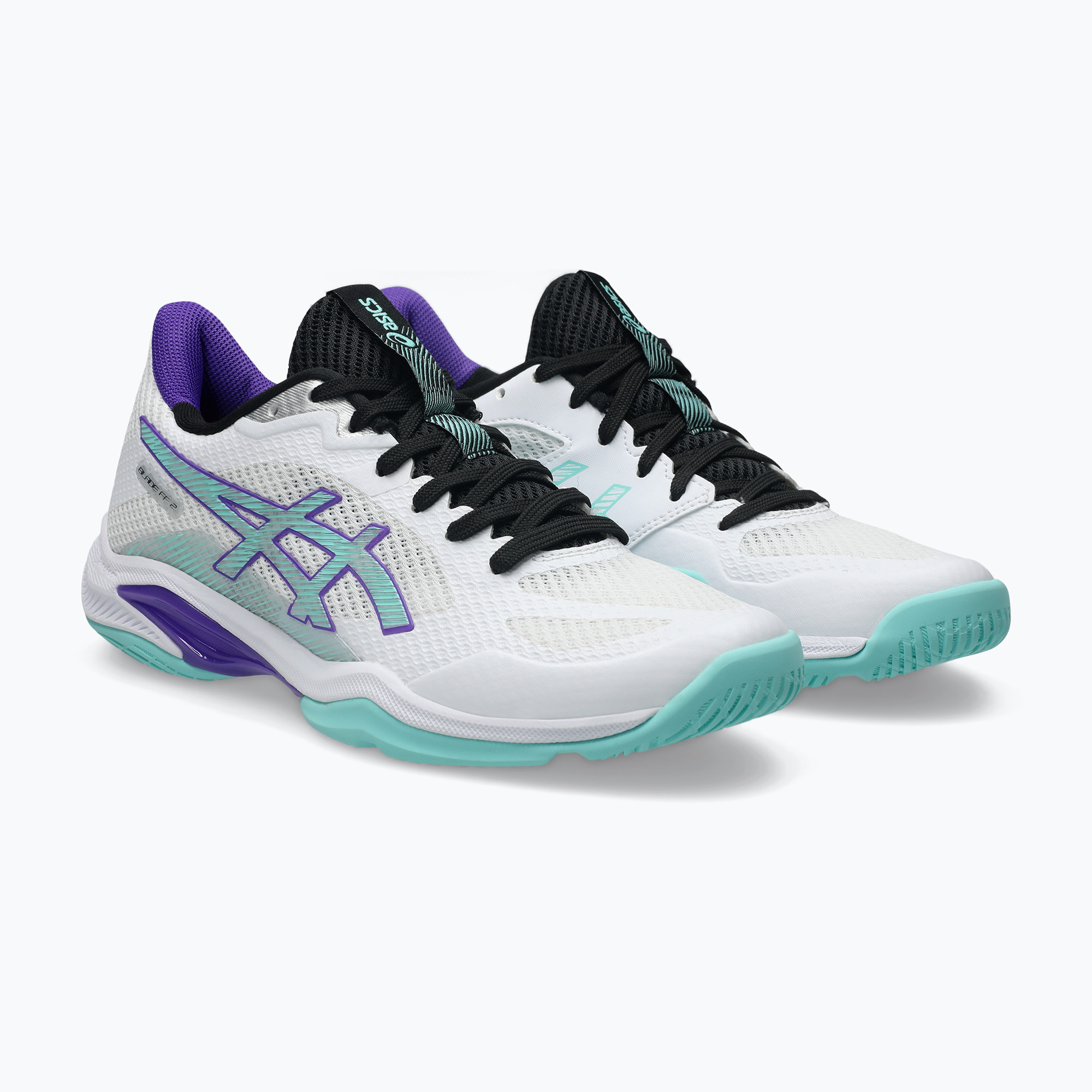 Buty do siatkówki damskie ASICS Blade FF 2 white/illuminate mint 