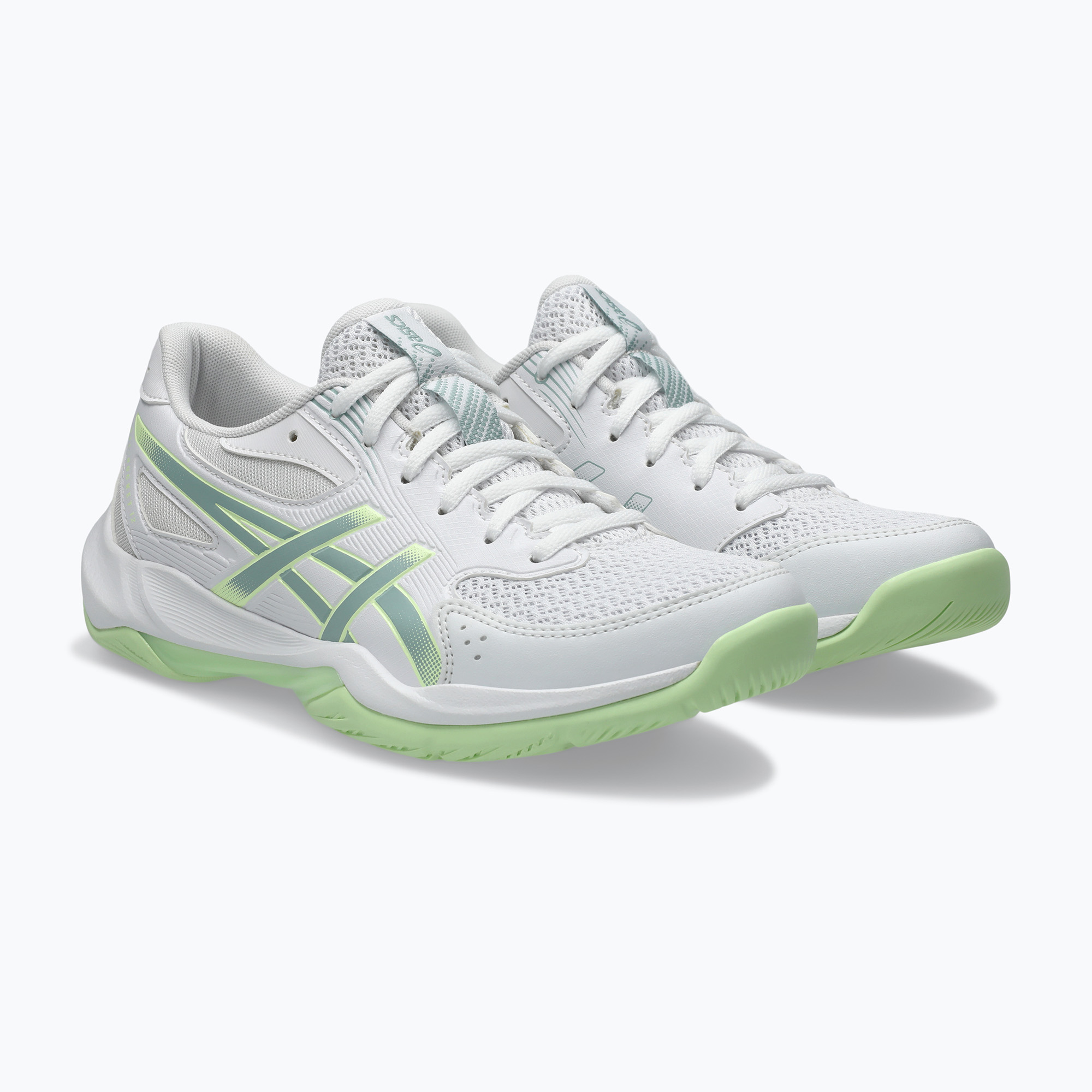 Buty do siatkówki damskie ASICS Gel-Rocket 12 white/ocean haze 