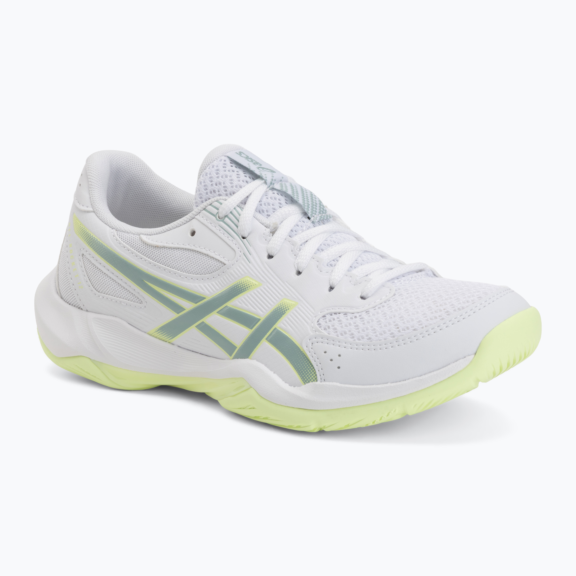 Buty do siatkówki damskie ASICS Gel-Rocket 12 white/ocean haze