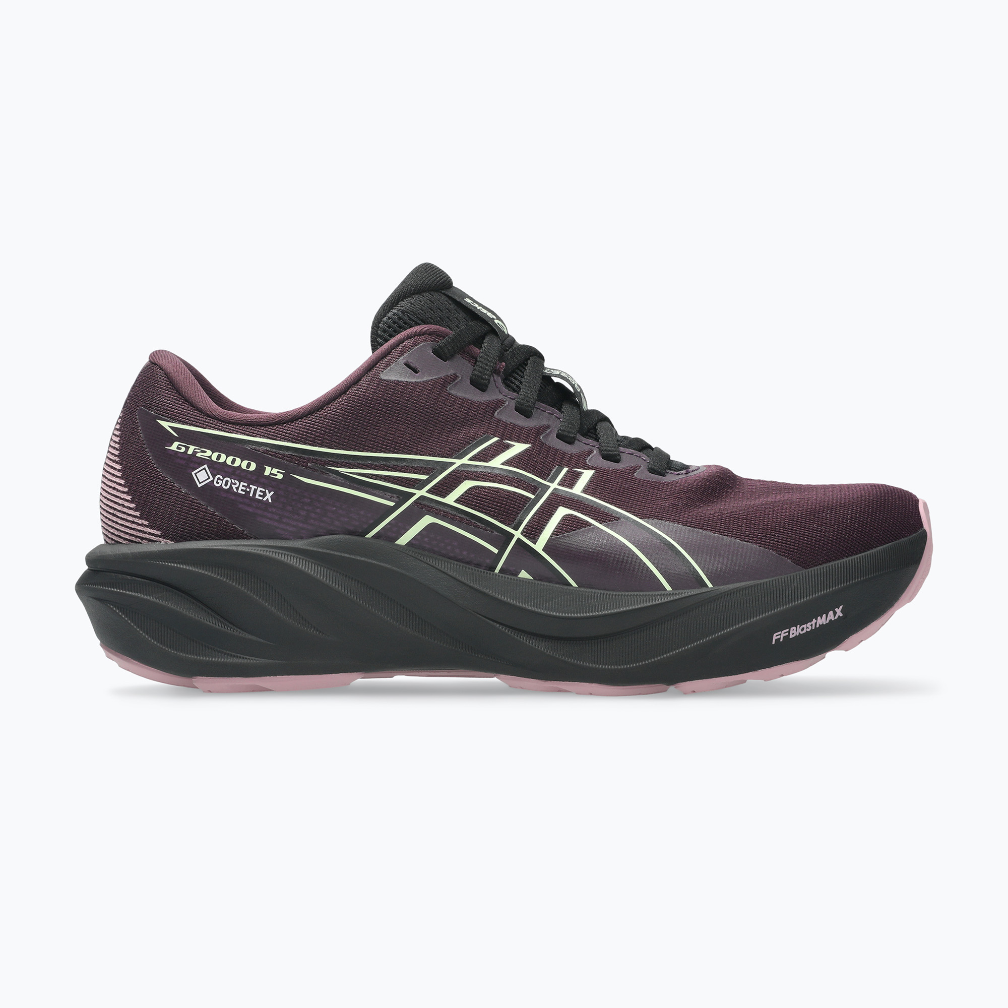 Дамски маратонки за бягане ASICS GT-2000 15 GTX тъмно патладжан/черно