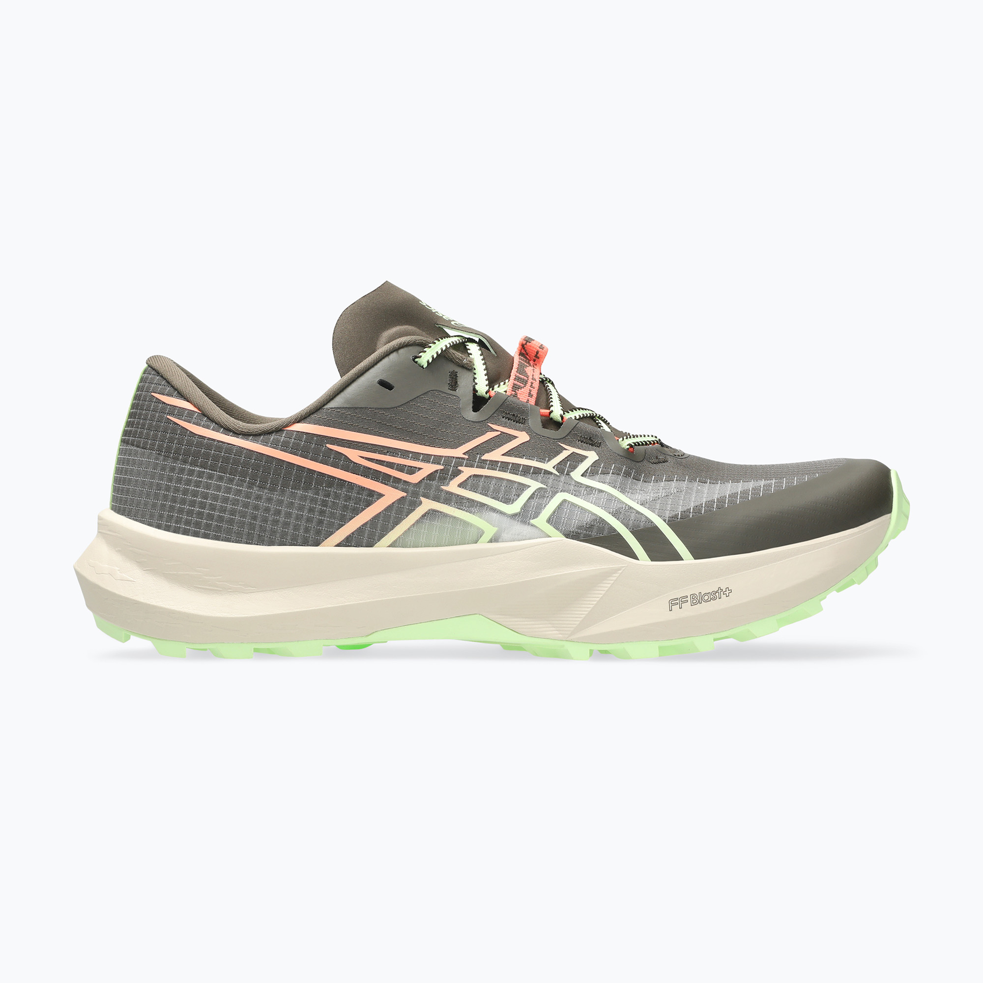 Buty do biegania Asics Fuji Lite 7 kuriiro brown/illuminate yellow 