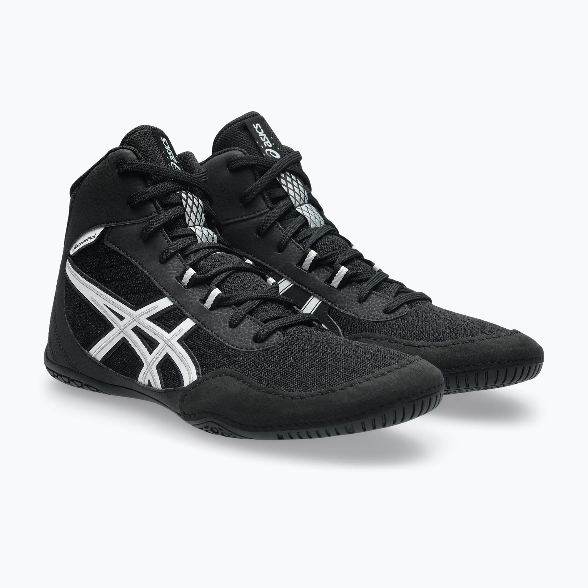 Обувки за борба ASICS Matcontrol 4 black/white