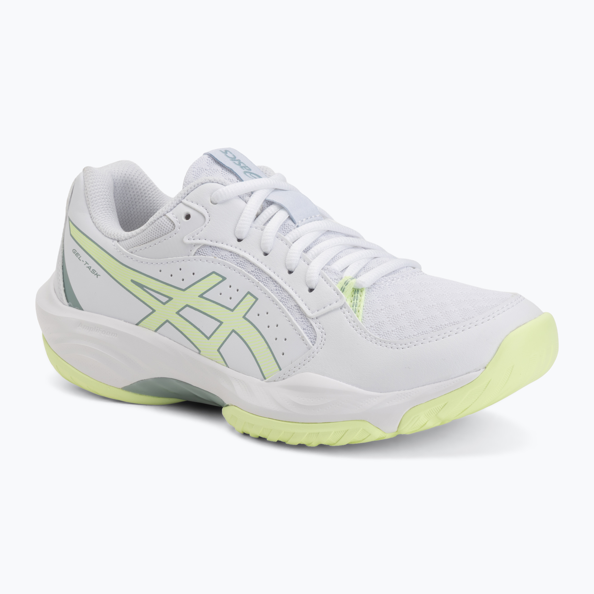 Buty do siatkówki damskie ASICS Gel-Task 5 white/illuminate yellow