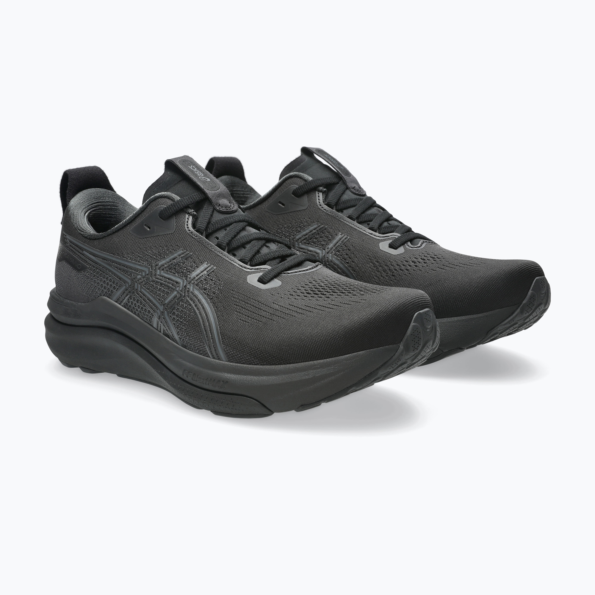 Pánske bežecké topánky ASICS Gel-Kayano 33 Wide black/black (Gel-Kayano 33 Wide 1011C227-001)