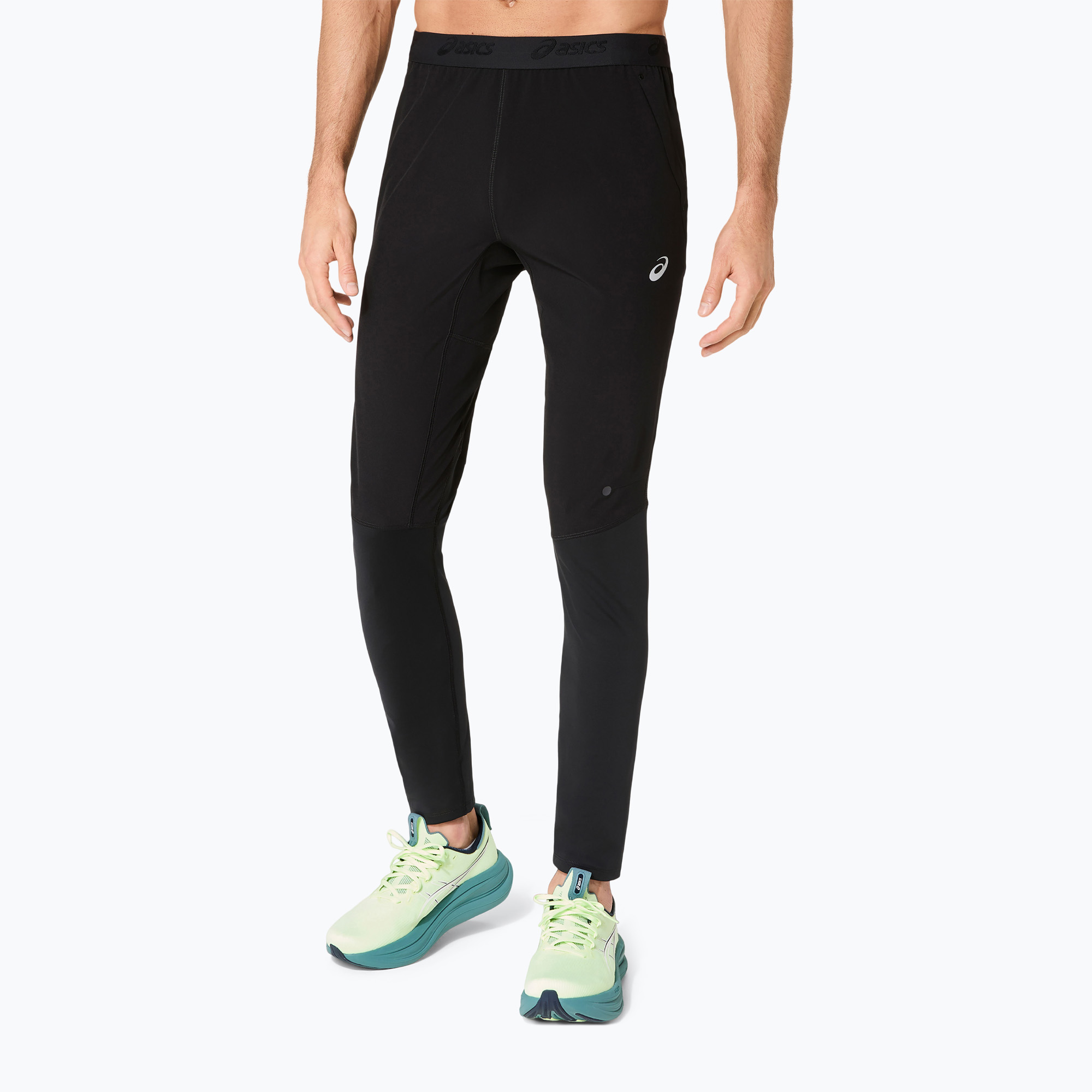 Spodnie do biegania męskie ASICS Road Pant performance black 