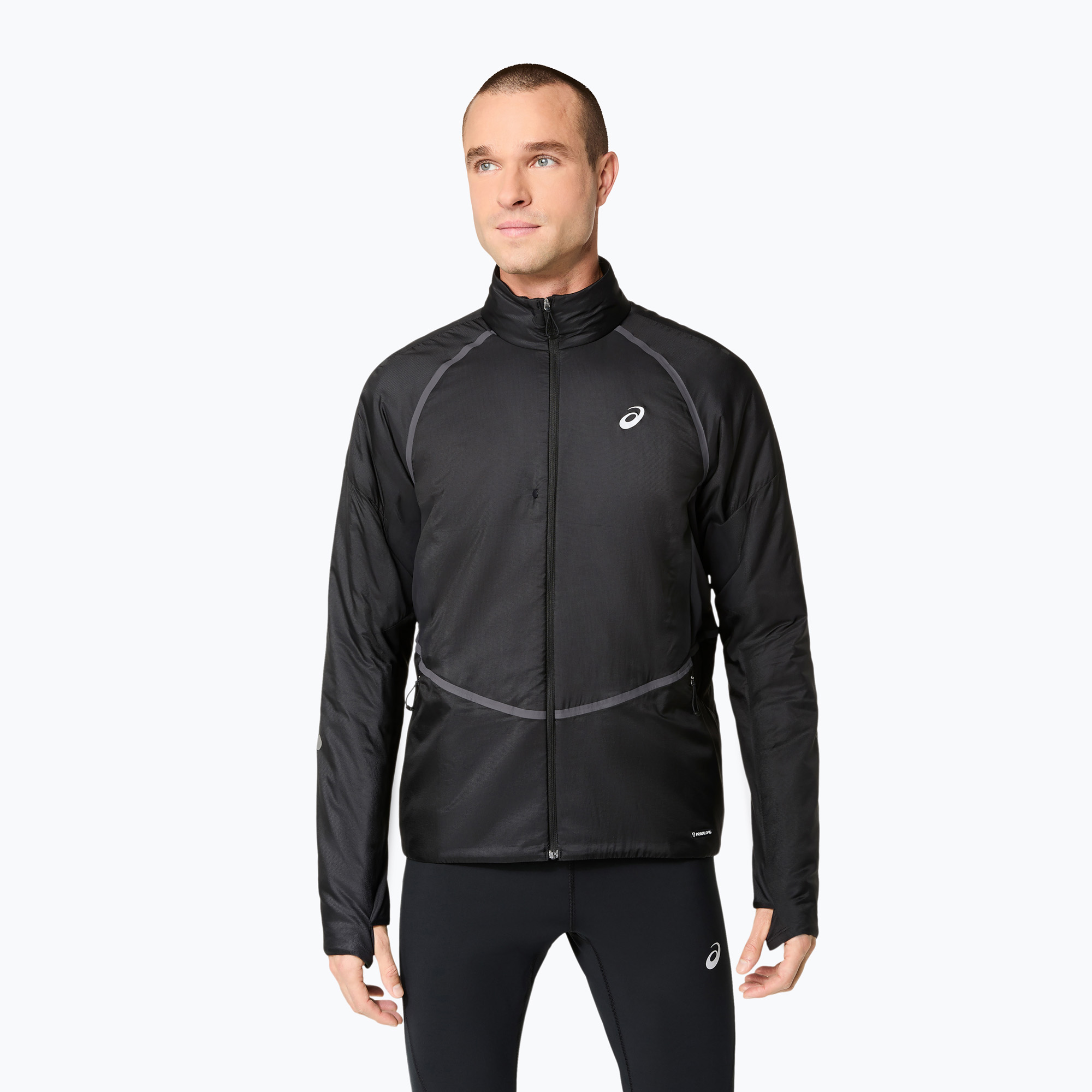 Мъжко яке за бягане ASICS Road Winter Jacket performance black