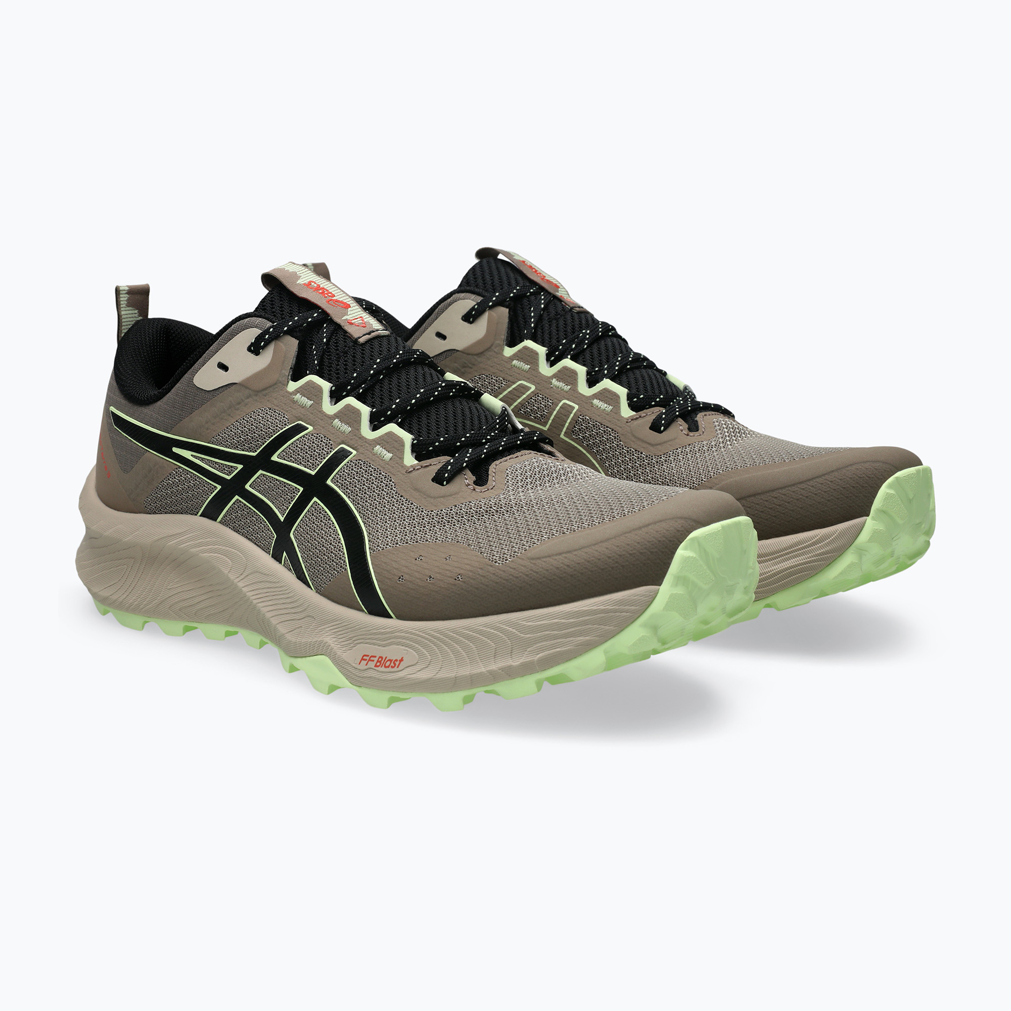Buty do biegania męskie ASICS Trabuco Terra 3 taupe grey/illuminate yellow