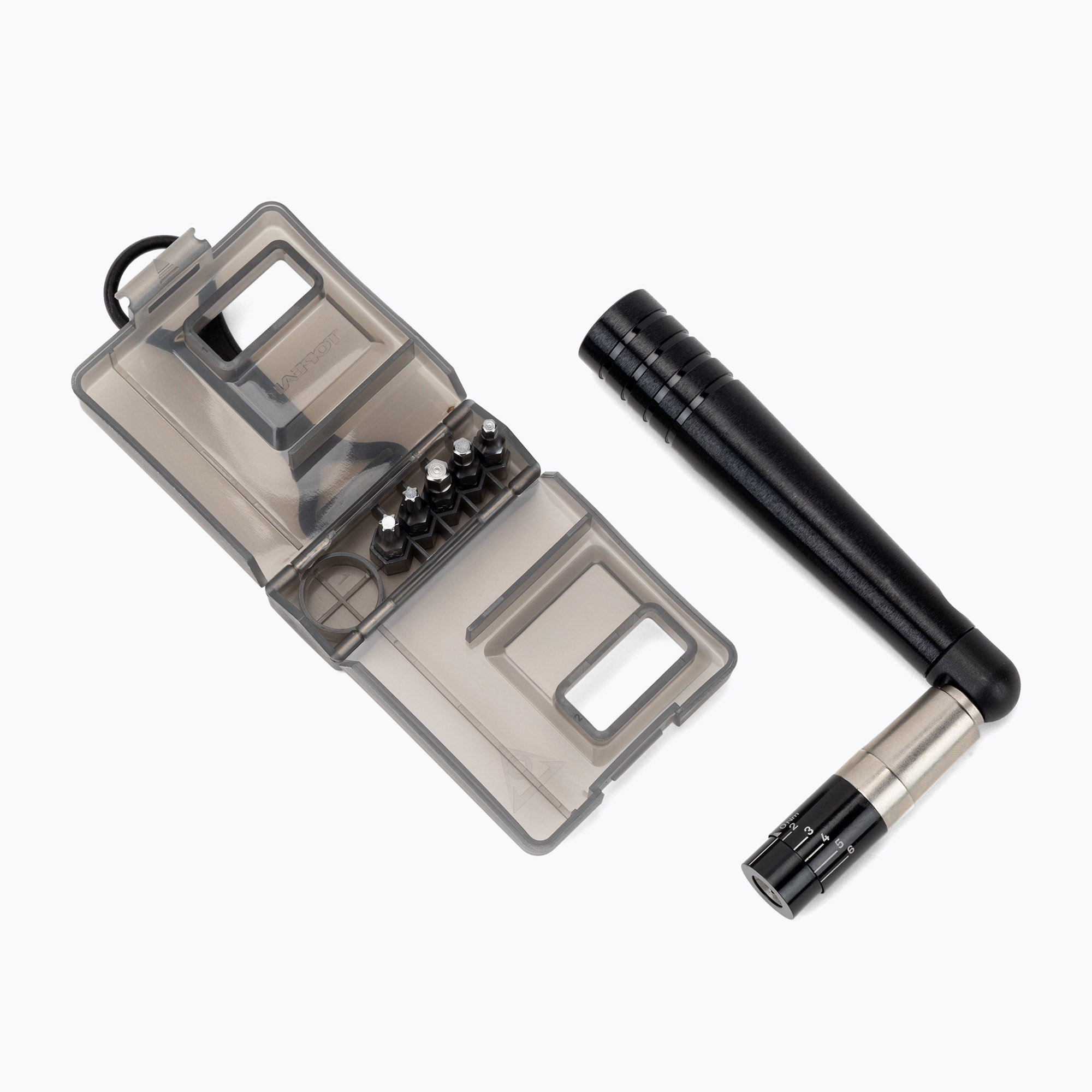 Topeak Nano Torqbar X kerékpáros kulcs fekete T-TT2576 (Nano Torqbar X 2-6 Nm T-TT2576)