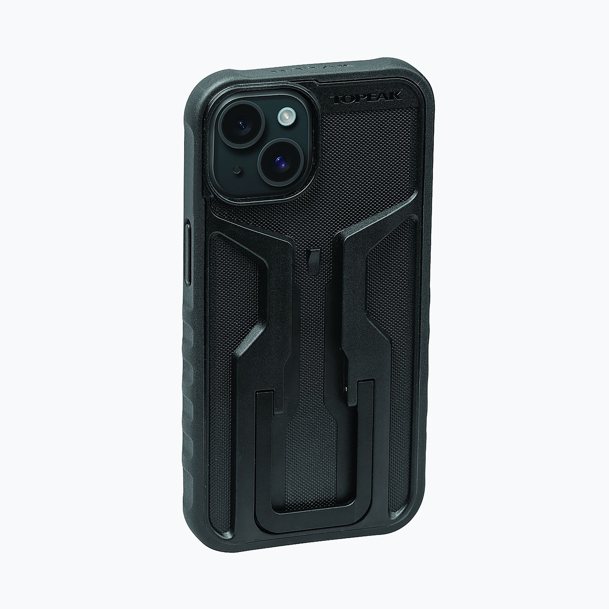 Topeak RideCase Custodia per iPhone 15 nero/grigio