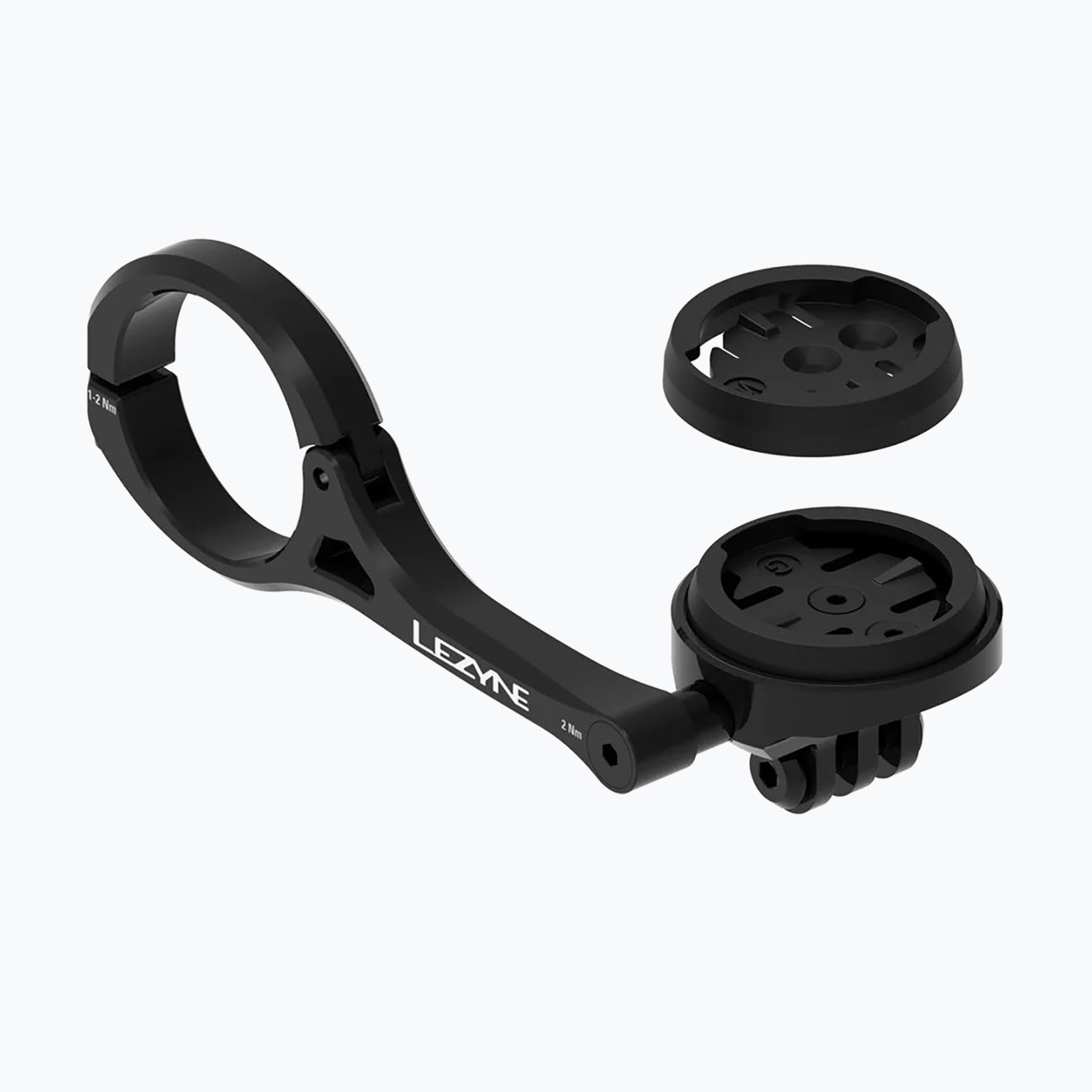 Lezyne GPS Forward Mount с GoPro Garmin/Wahoo черен
