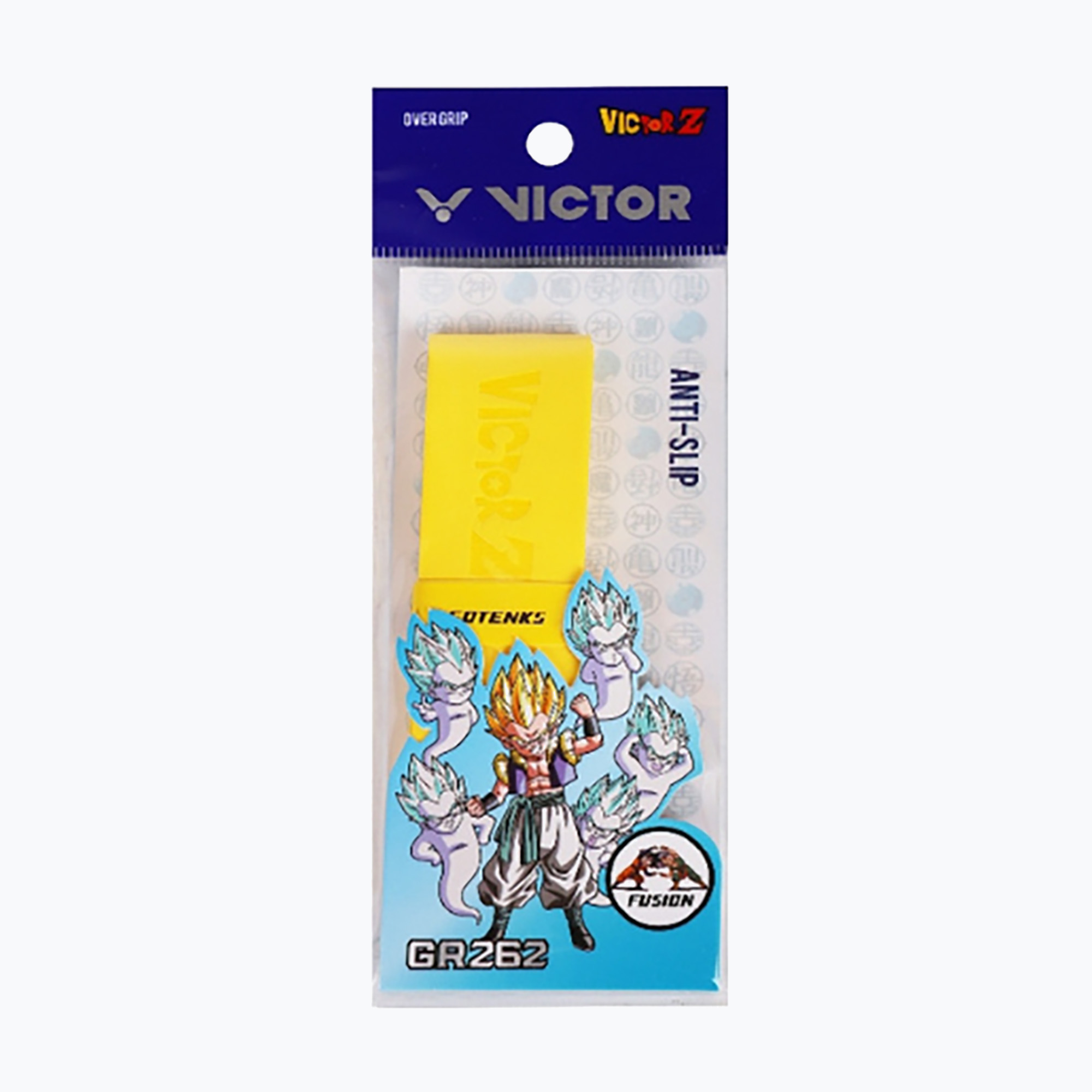 Impacco per racchetta da badminton VICTOR Dragon Ball Z Grip giallo neon (Dragon Ball Z Grip 303341)