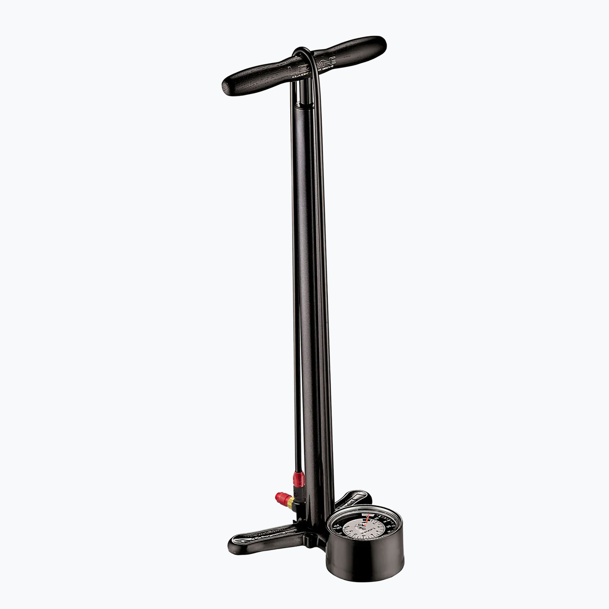 Помпа за велосипед Lezyne Classic Floor Drive 3.5 220psi металик черен