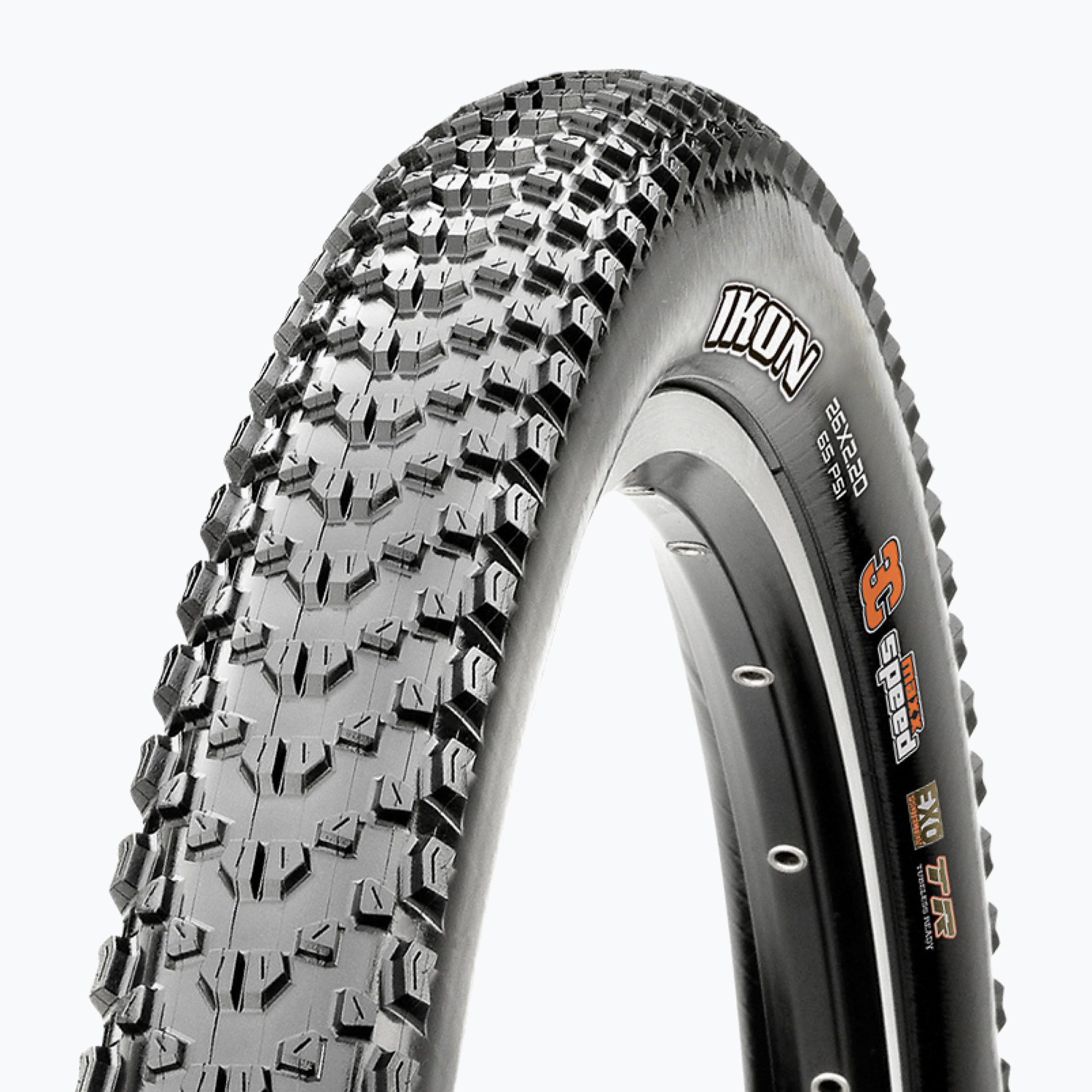 MAXXIS Ikon 60TPI Exo/Tr Dual anvelopă retractabilă pentru biciclete negru TR-MX534