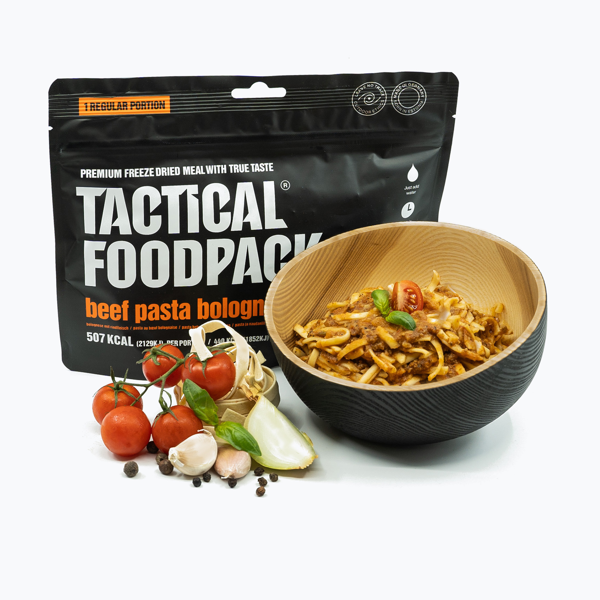 Замразена храна Tactical Foodpack Beef Pasta Bolognese 115 g