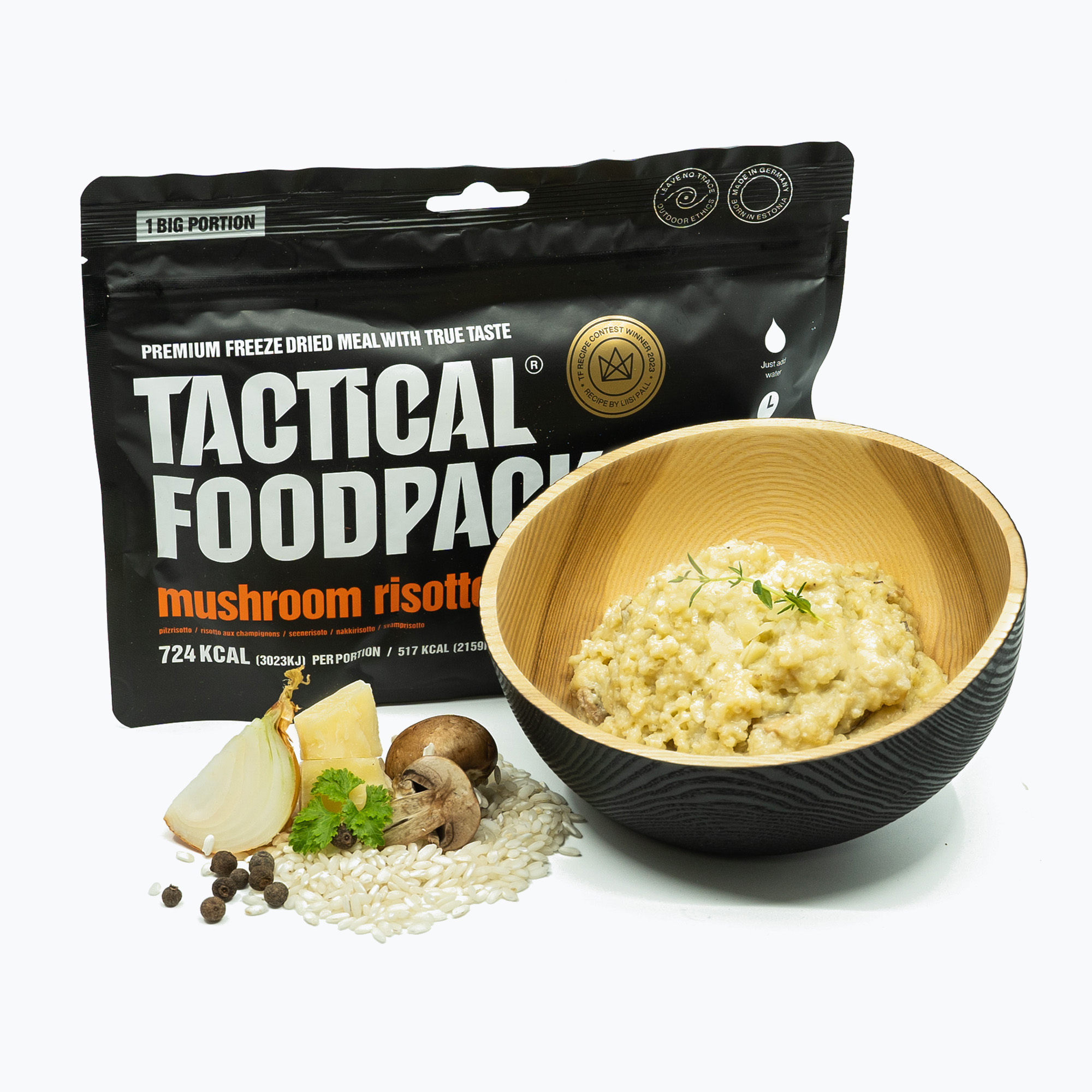 Лиофилизирани храни Tactical Foodpack Гъбено ризото 100 g