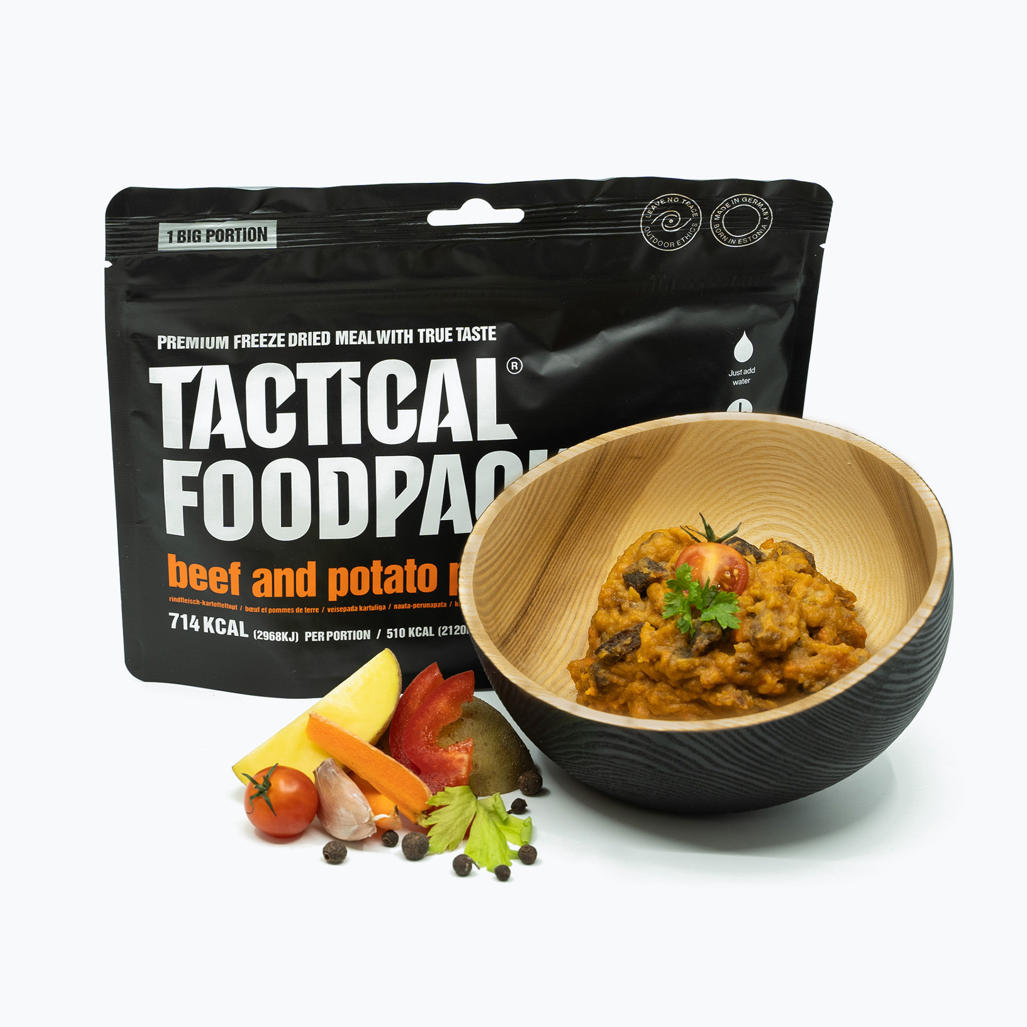 Freeze-dried food Tactical Foodpack Beef and Potato Pot 140 g (140 g)