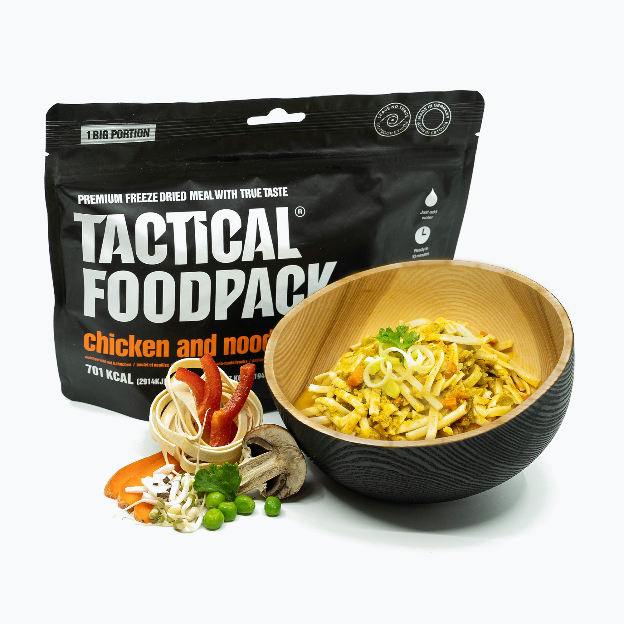 Замразена храна Tactical Foodpack Chicken and Noodles 150 g