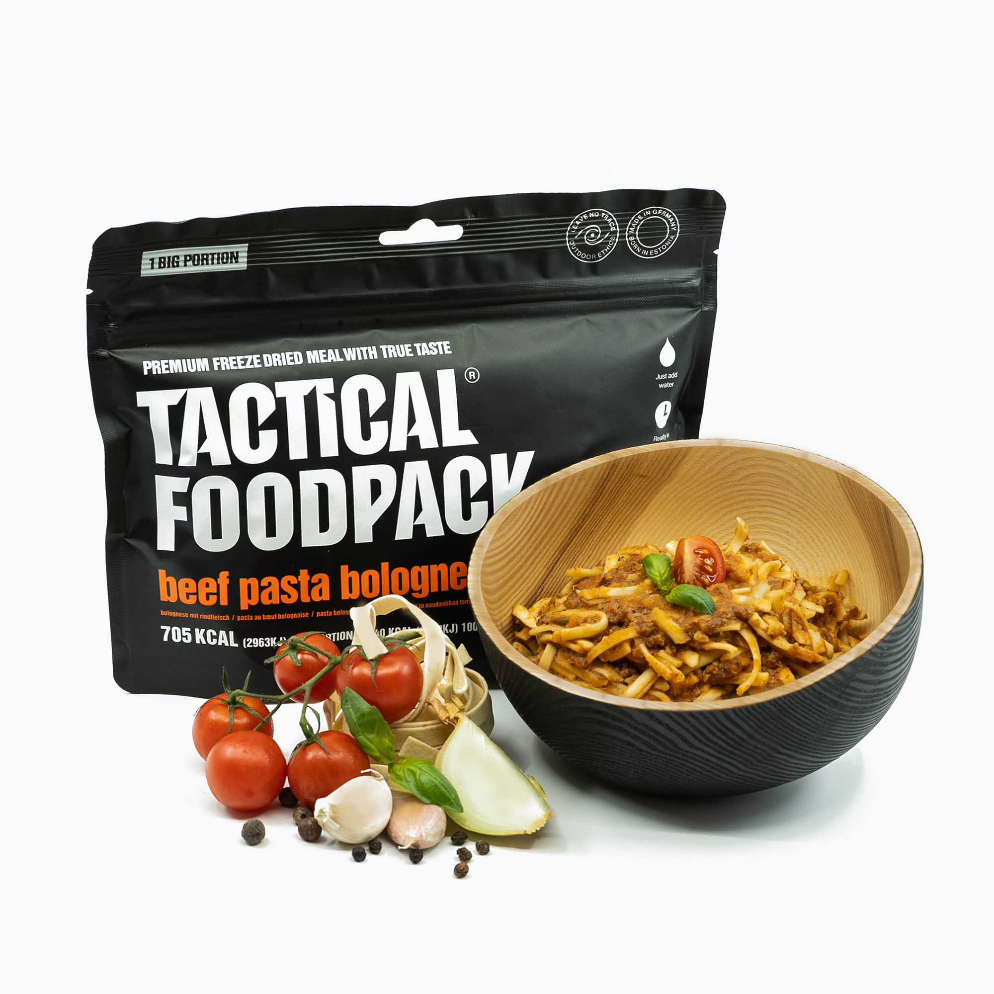 Замразена храна Tactical Foodpack Beef Pasta Bolognese 160 g