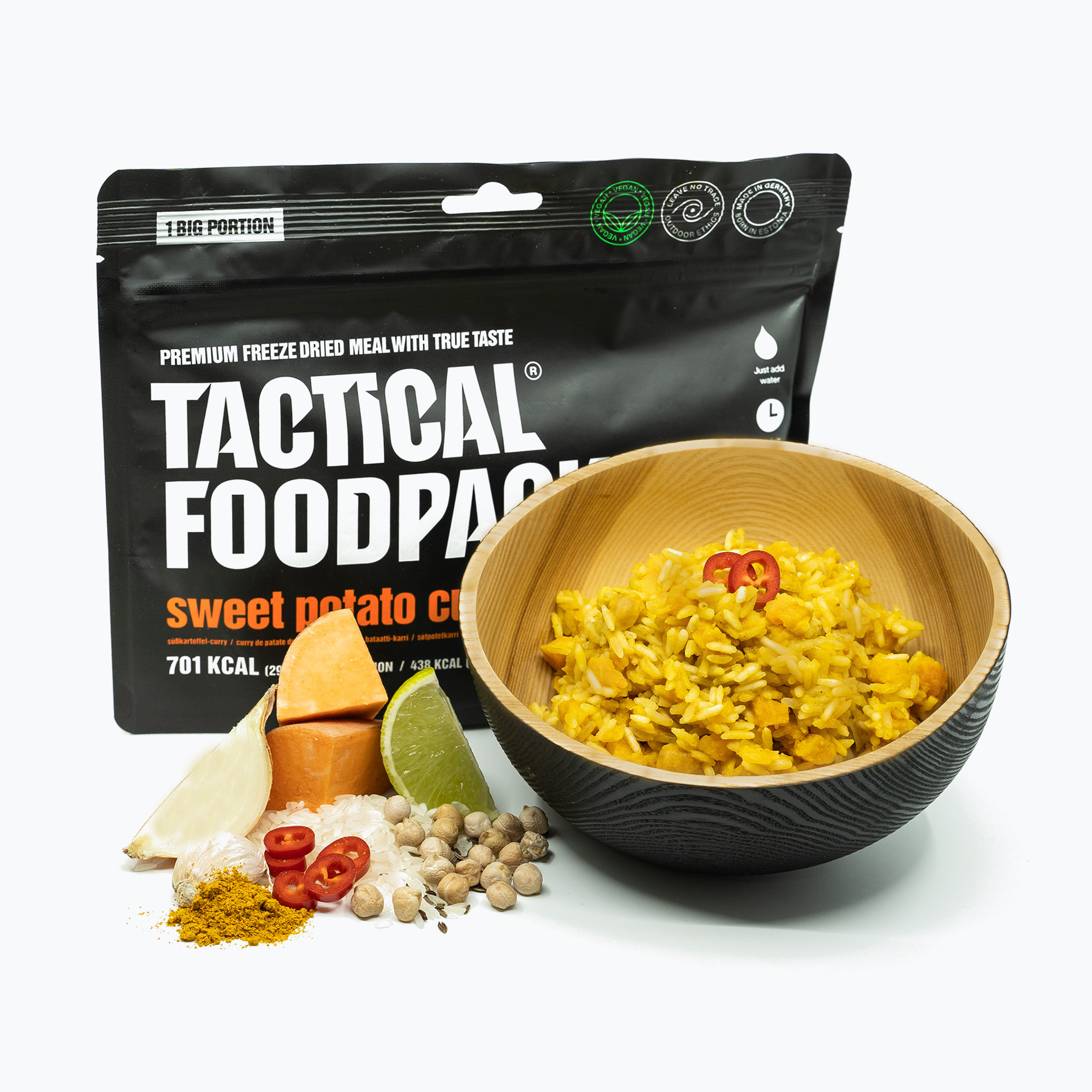 Freeze-dried food Tactical Foodpack Sweet Potato Curry Vege 115 g (115 g)