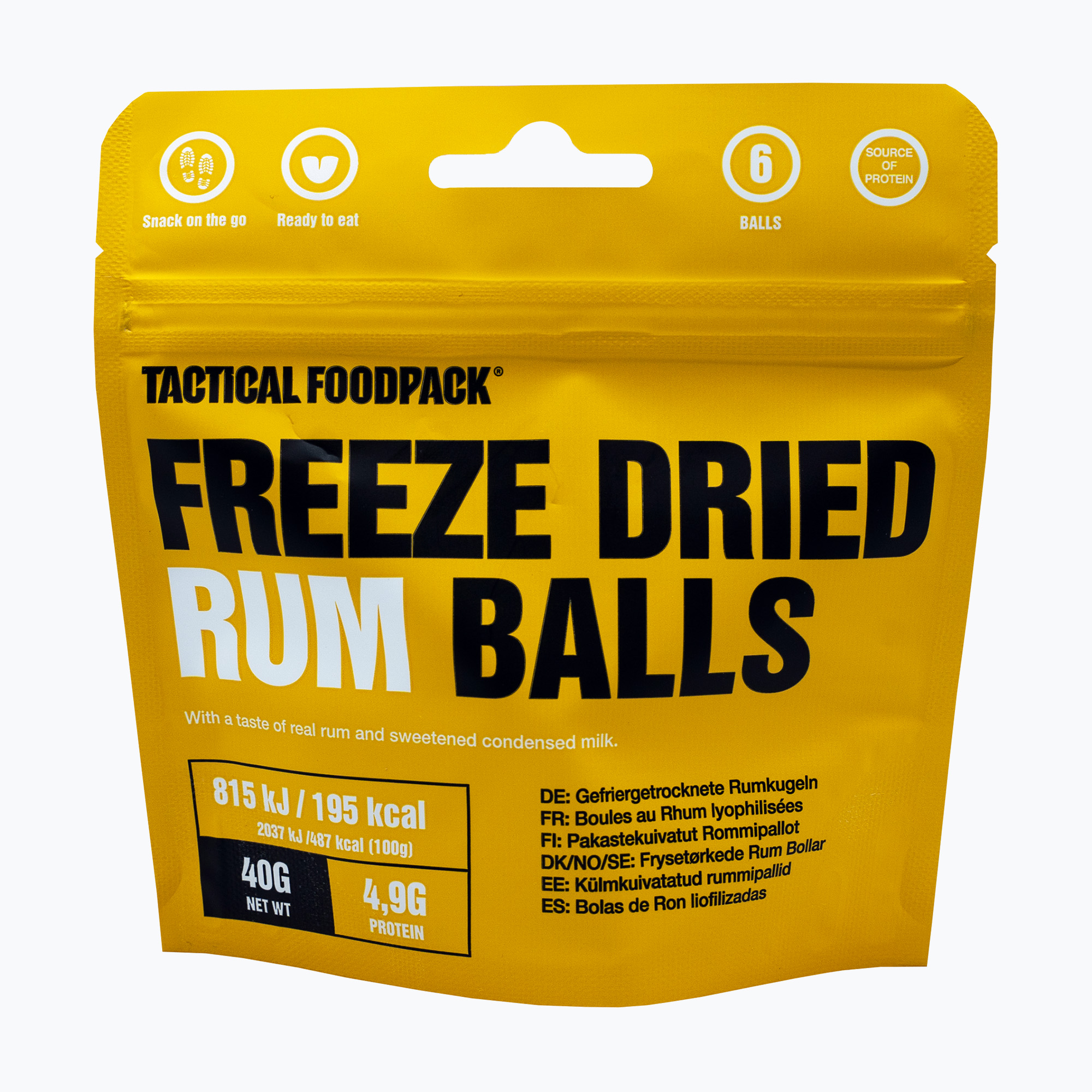 Tactical Foodpack Snack Freeze Dried Rum Balls 40 g (40 g)
