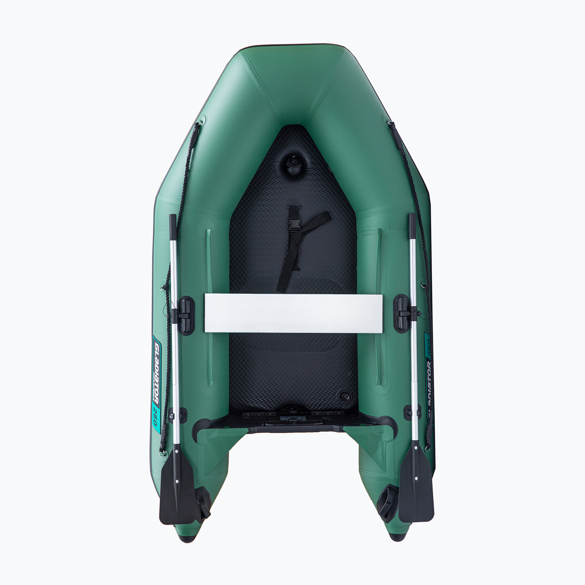 Двуместна надуваема лодка Gladiator AK260 AD green