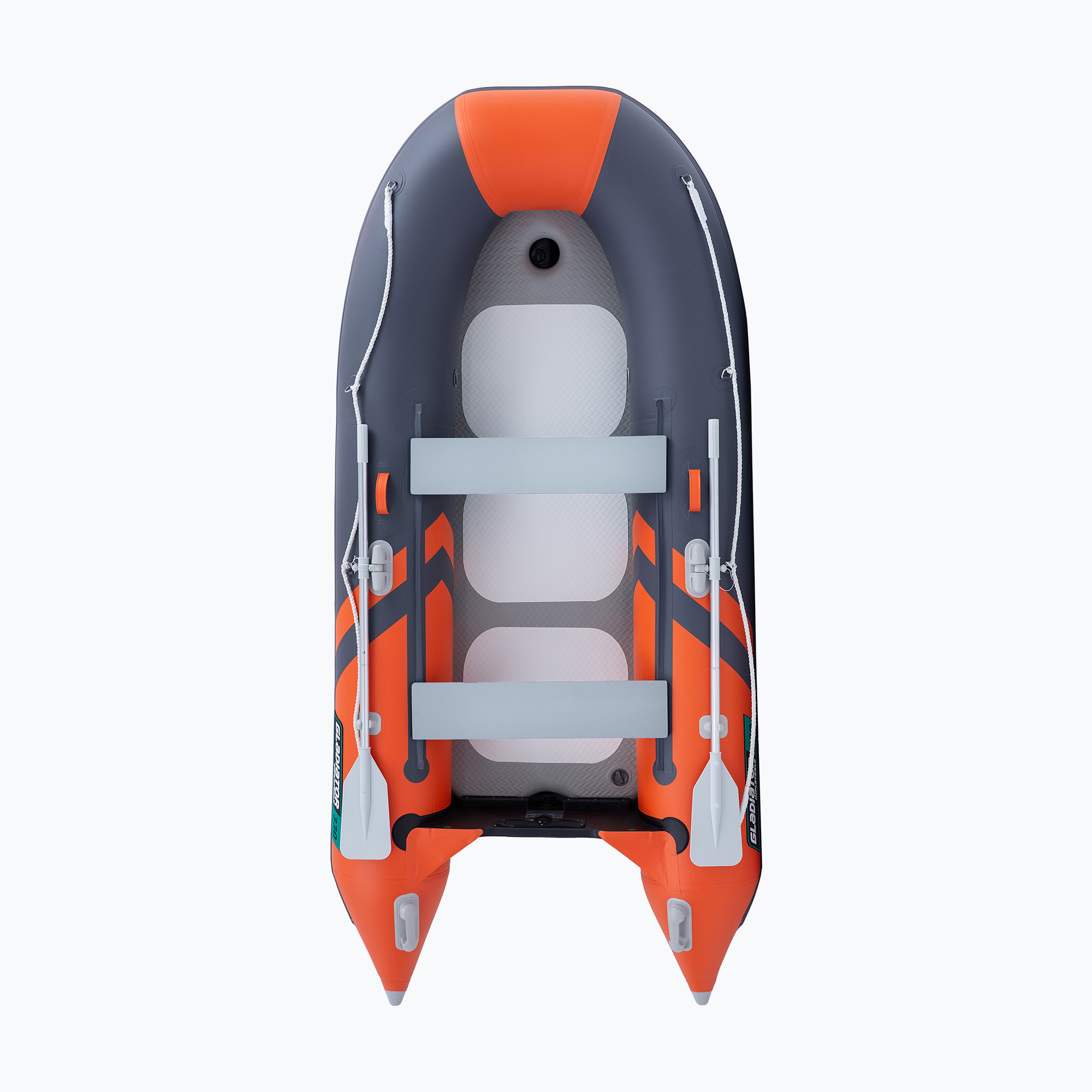 Четириместна надуваема лодка Gladiator B330 AD orange/dark gray