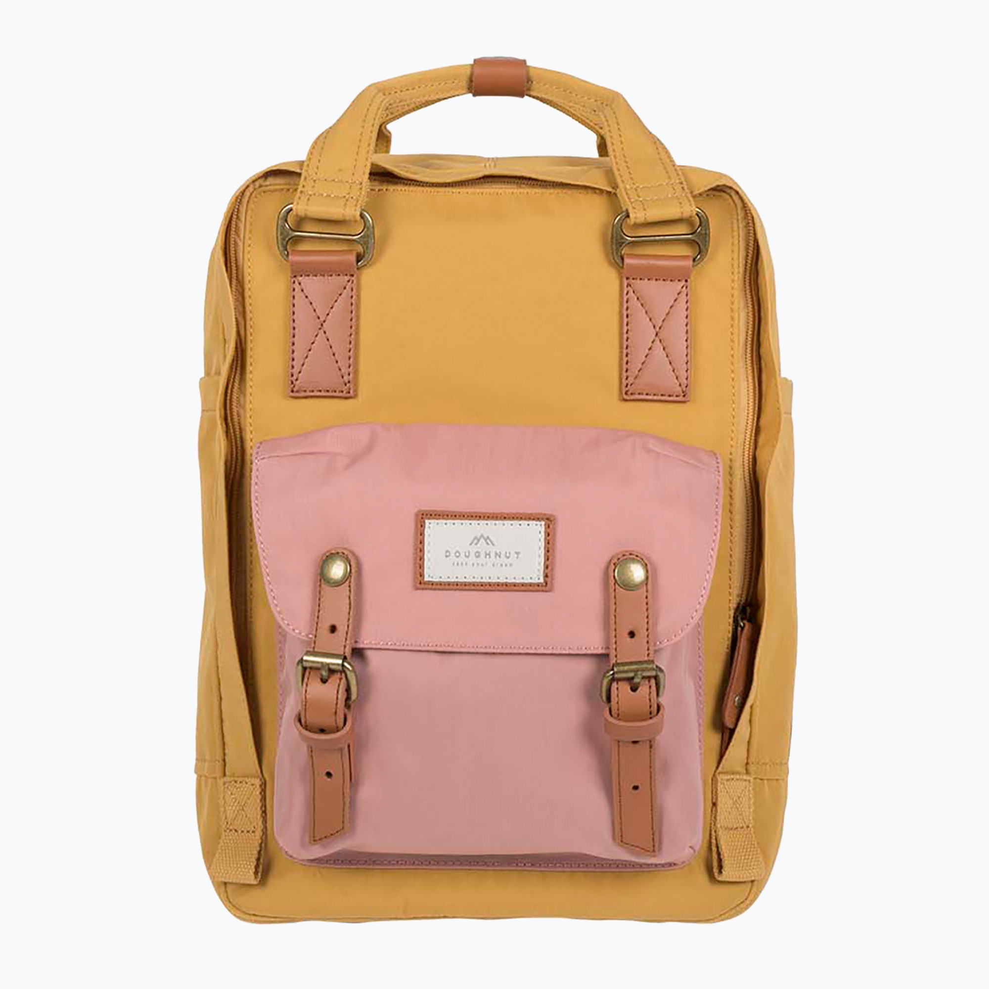 Plecak miejski Doughnut Macaroon 16 l yellow/rose 
