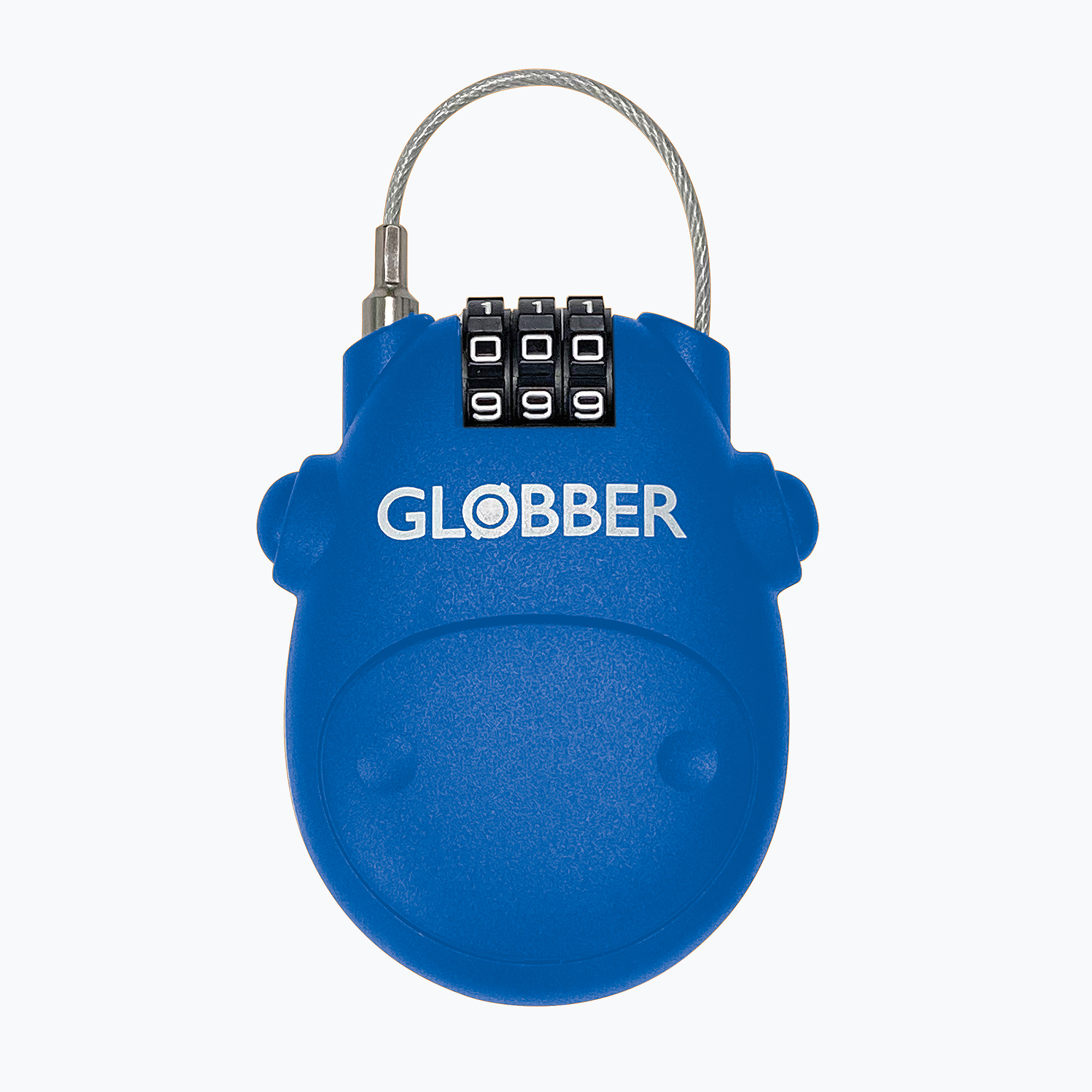 Ключалка/Устройство за заключване на велосипед Globber Lock navy blue