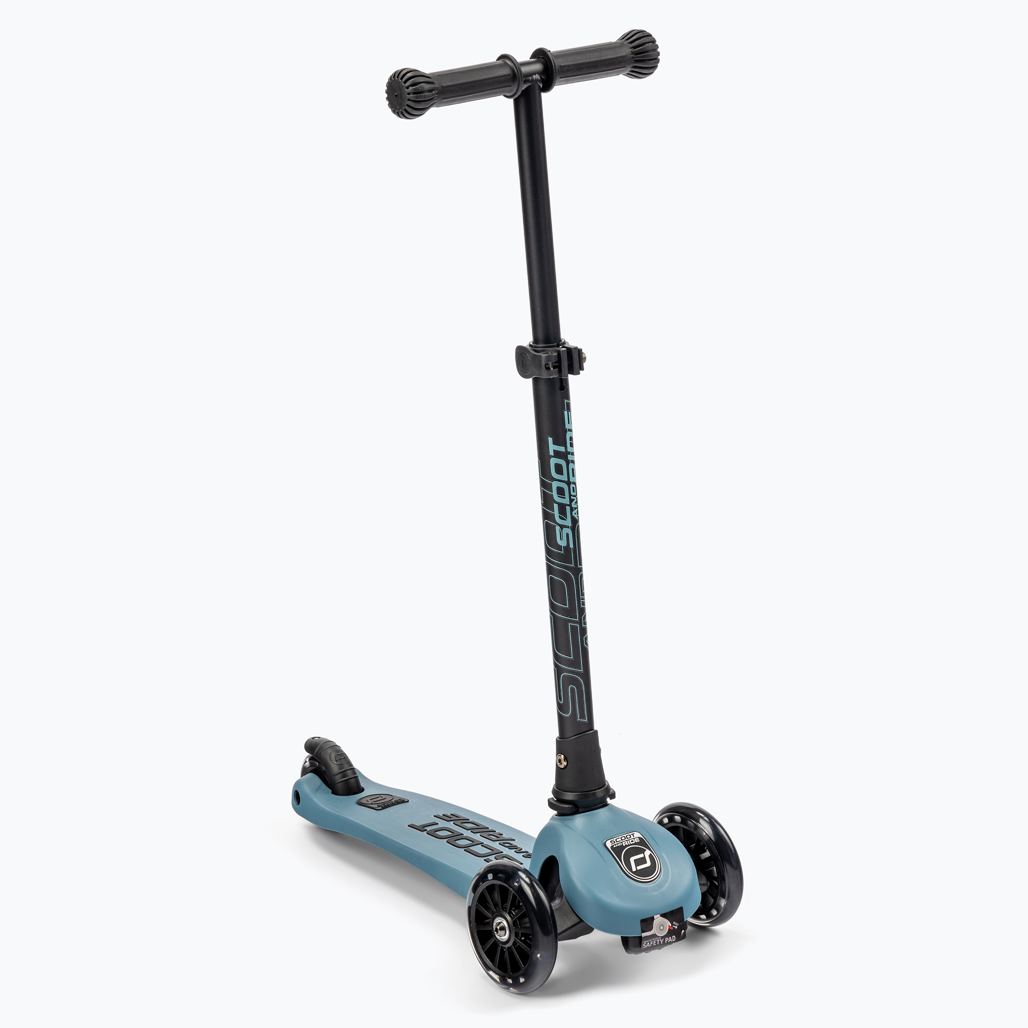 Hulajnoga trójkołowa dziecięca Scoot & Ride Highwaykick 3 LED steel 