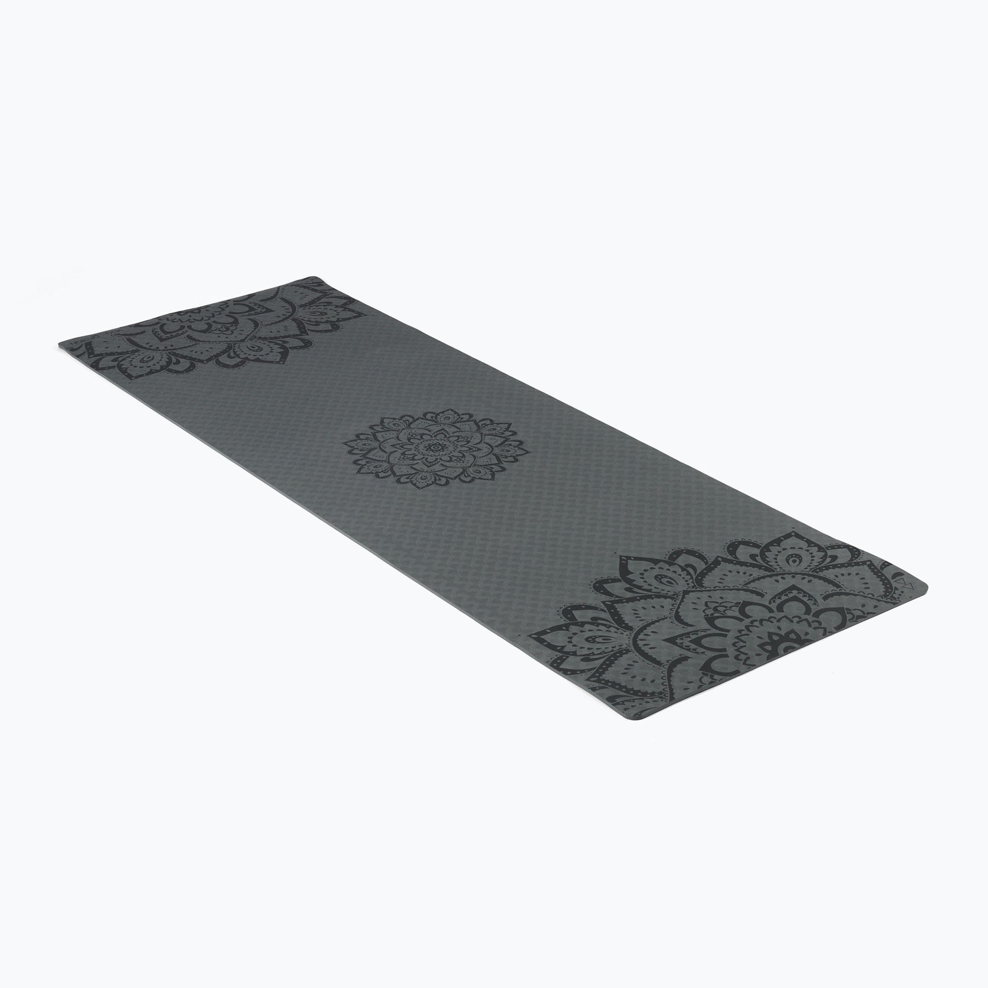 Mata do jogi Yoga Design Lab Flow Pure 6 mm mandala charcoal 