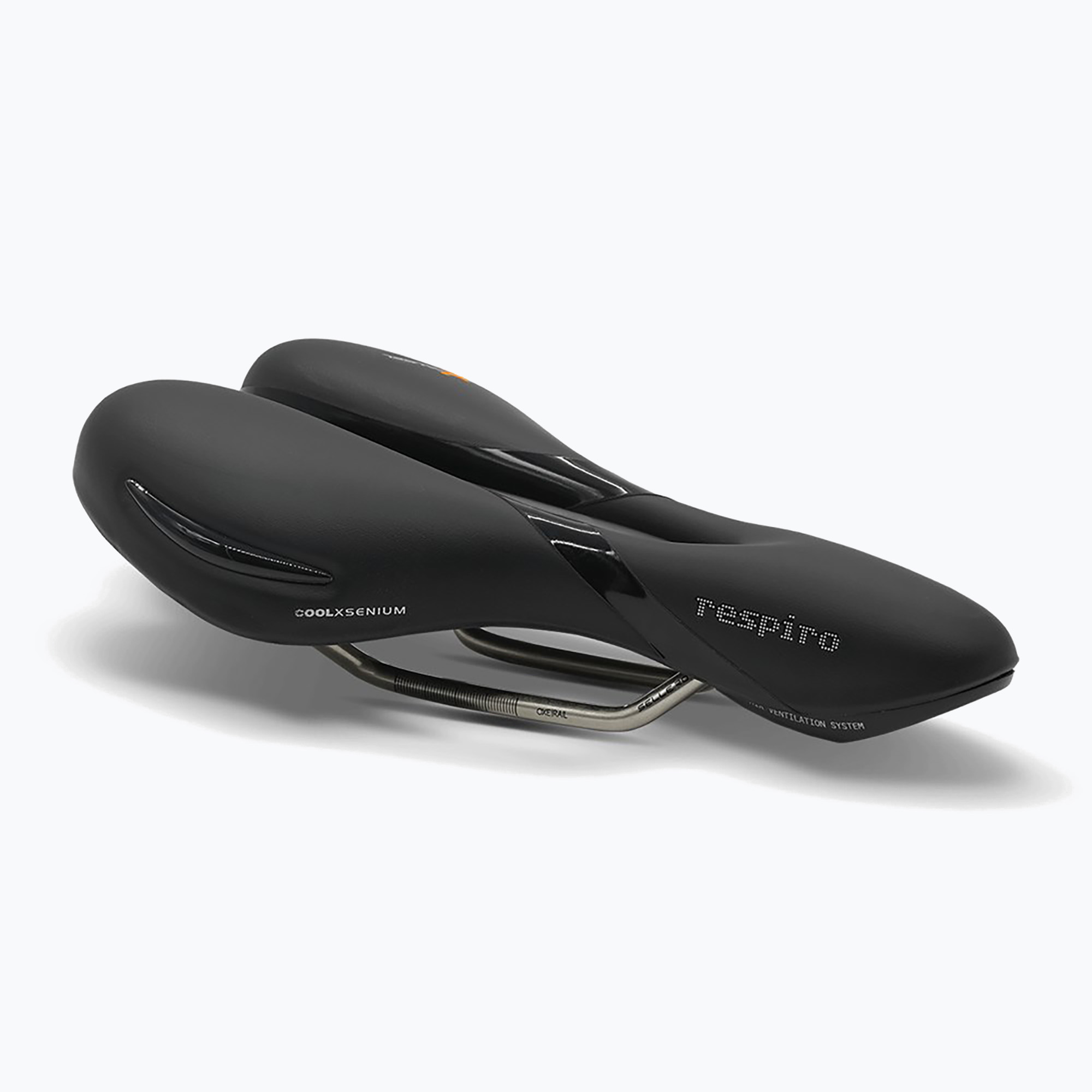 Седалка за велосипед Selle Royal Respiro Soft Athletic Straciatella 45St. black