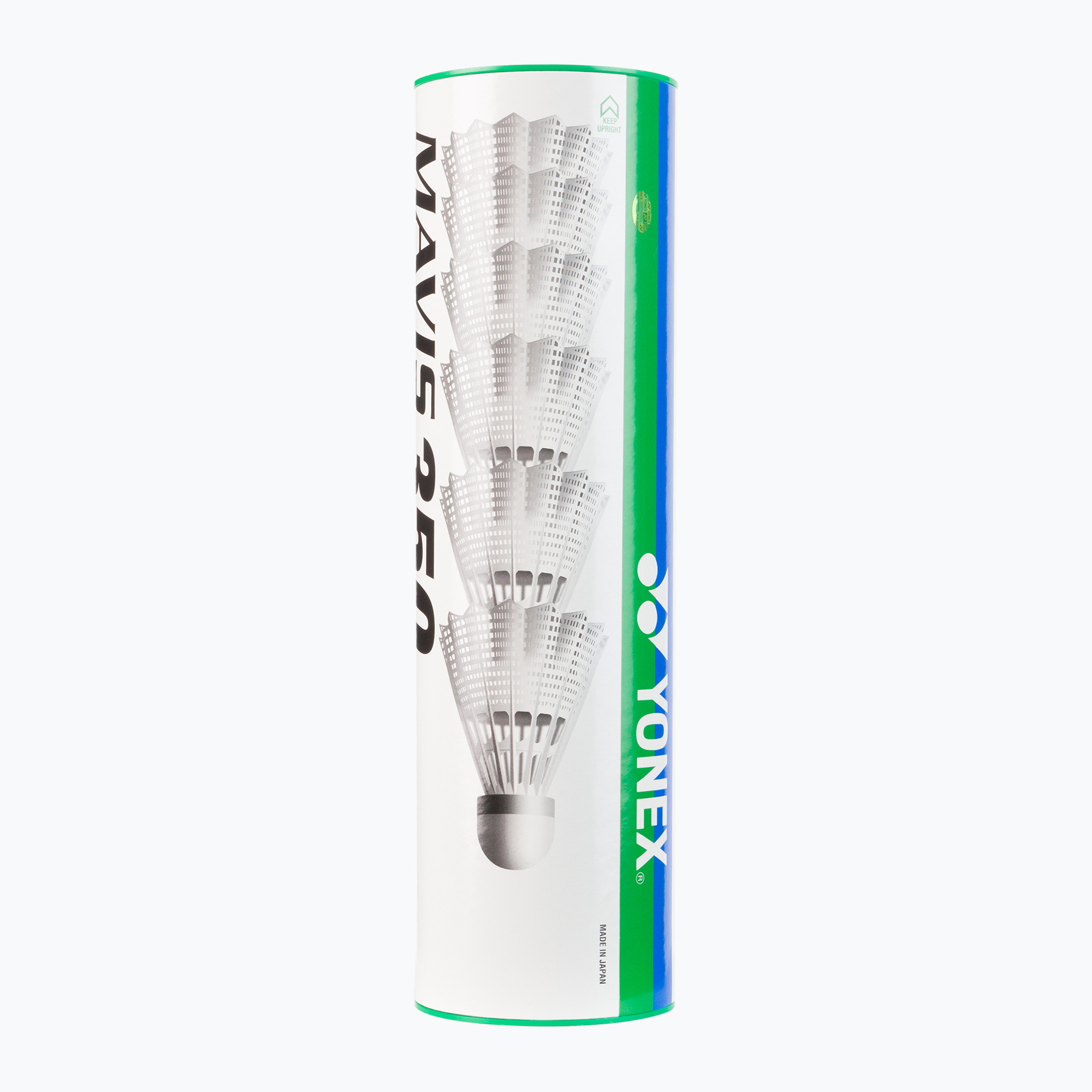 Fluturași de badminton YONEX Mavis 350 W 6 pack white
