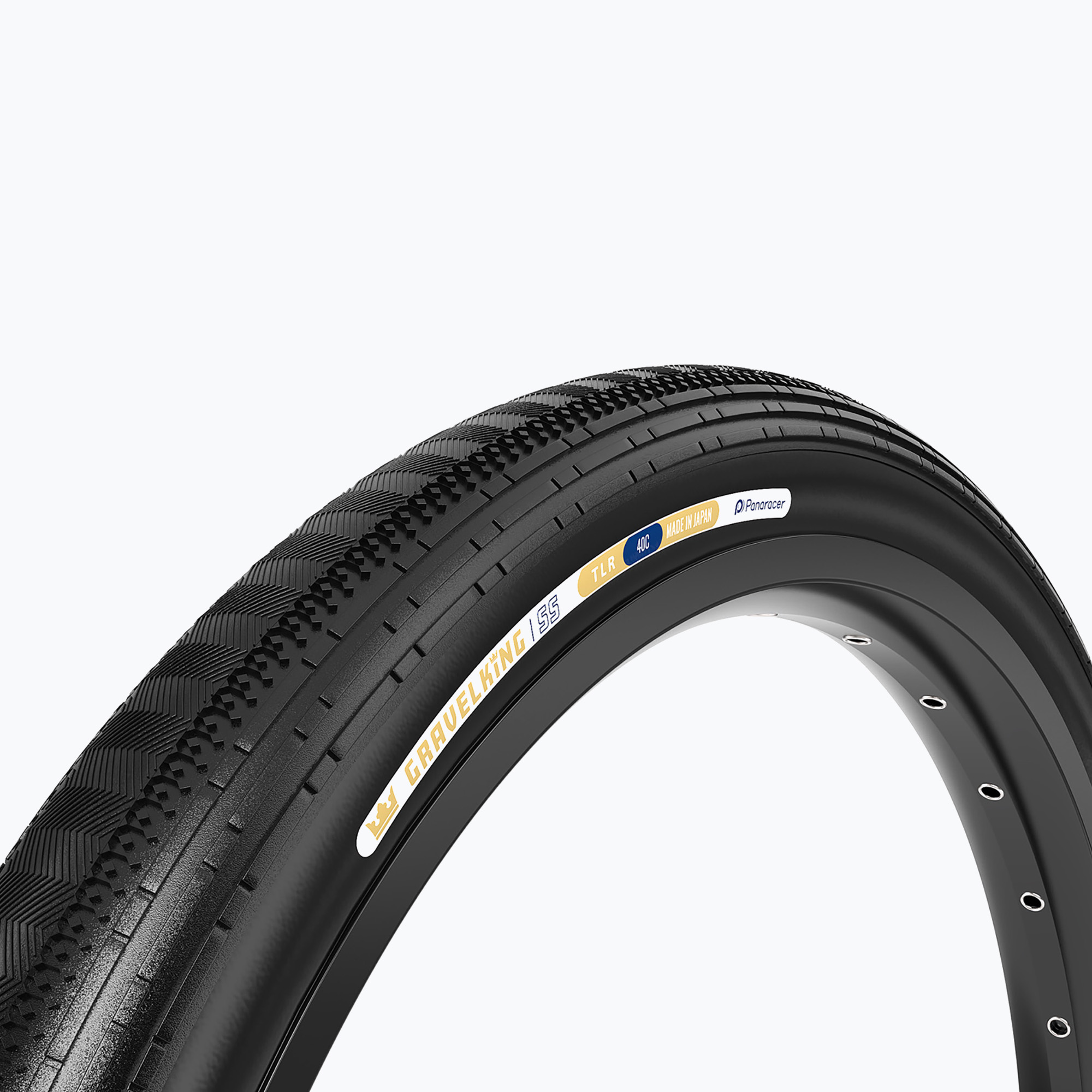 Panaracer GravelKing SS kerékpár gumiabroncs 700 x 35C fekete (GravelKing SS 335-58-22_PAN)