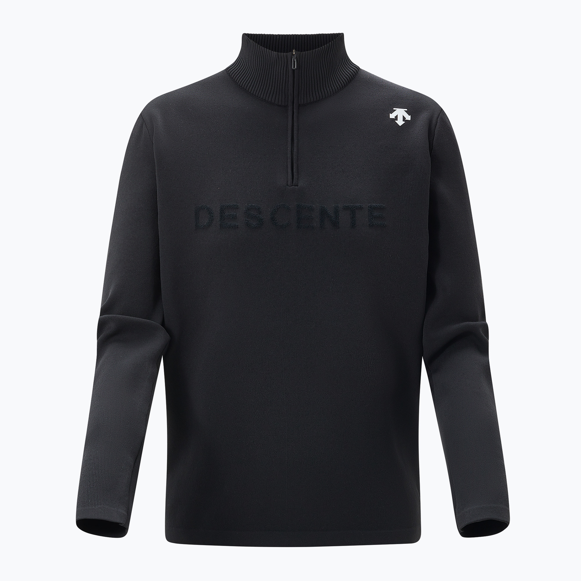 Férfi pulóver Descente Half Zip black (Half Zip DWMYGK44)