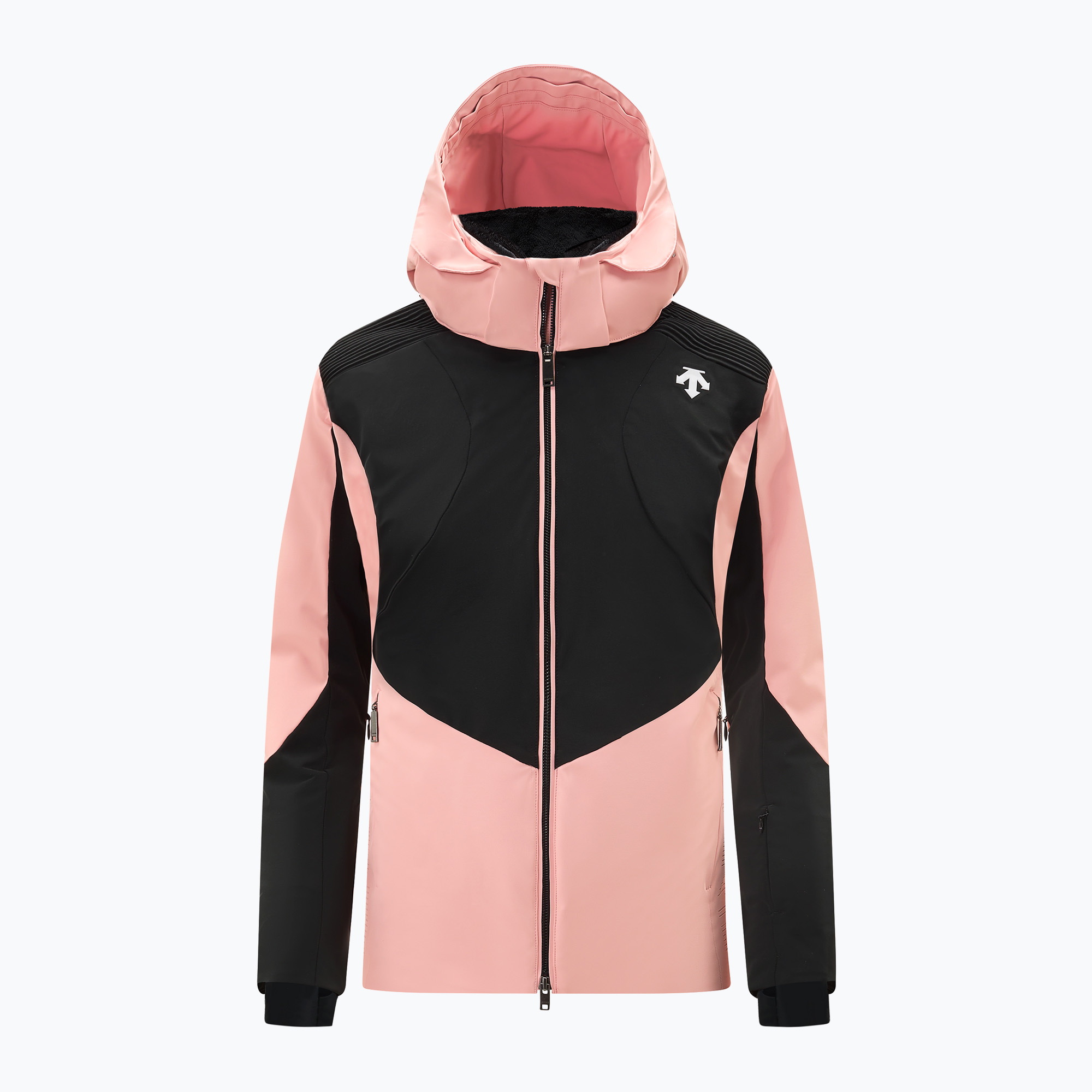 Giacca da sci donna Descente Shoulder Shirring bloom rosa