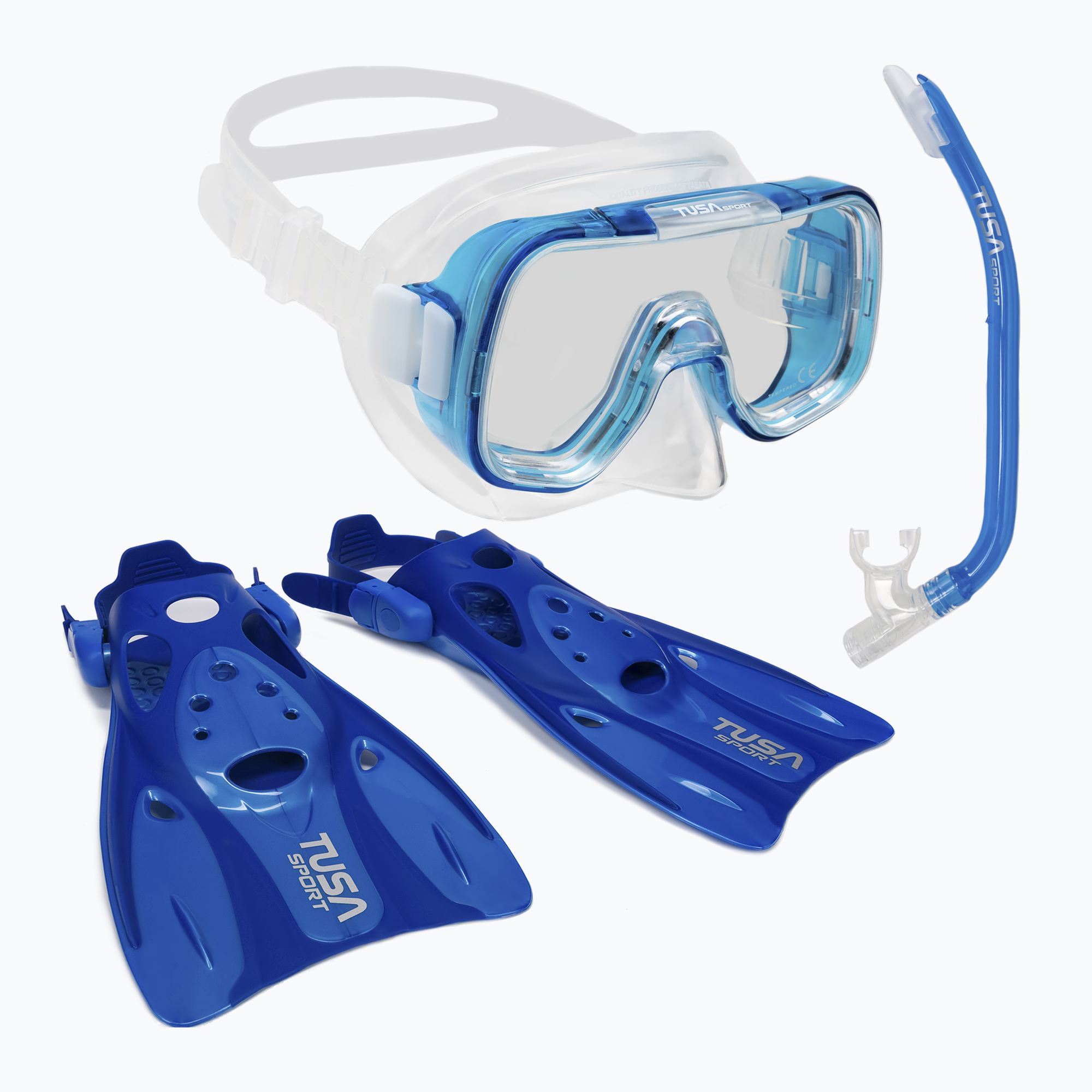 Zestaw do nurkowania dziecięcy TUSA Mini-Kleio UC-0201 niebieski 