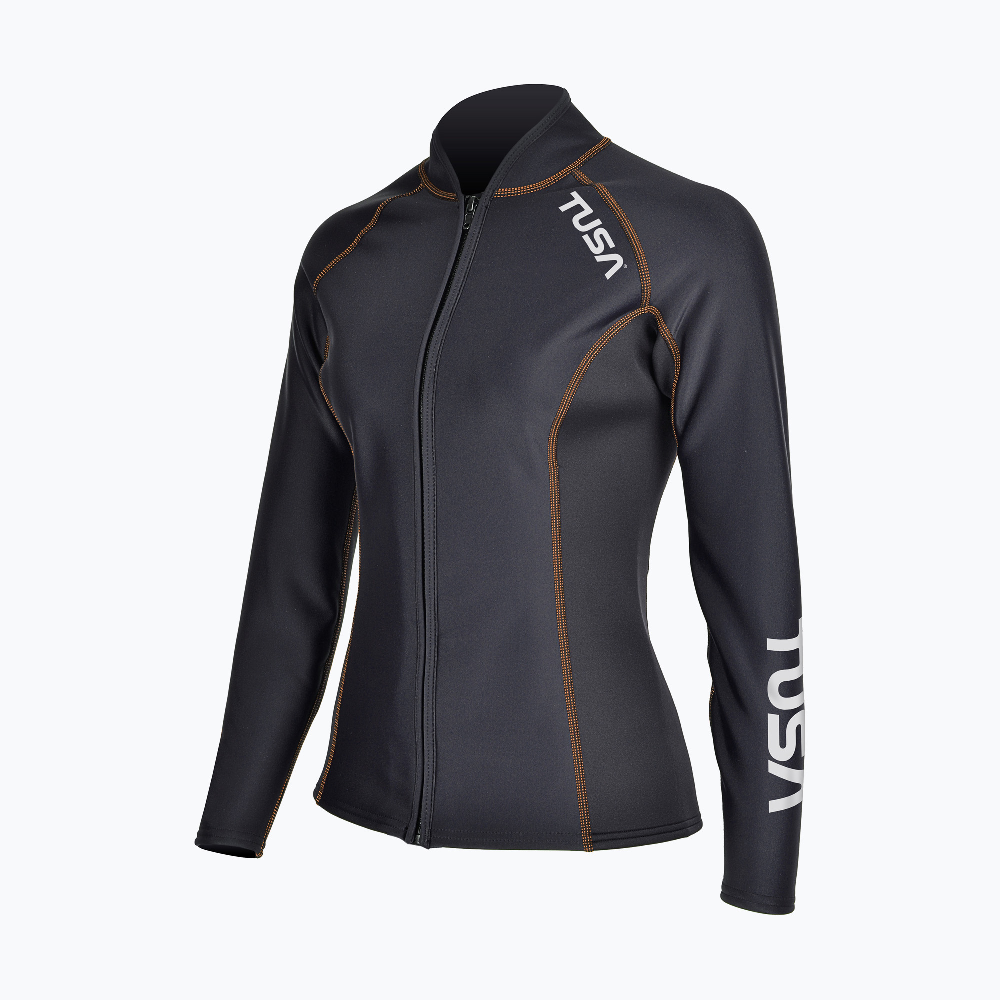 Bluză cu mânecă lungă pentru înot damă TUSA Rashguard Thermal black