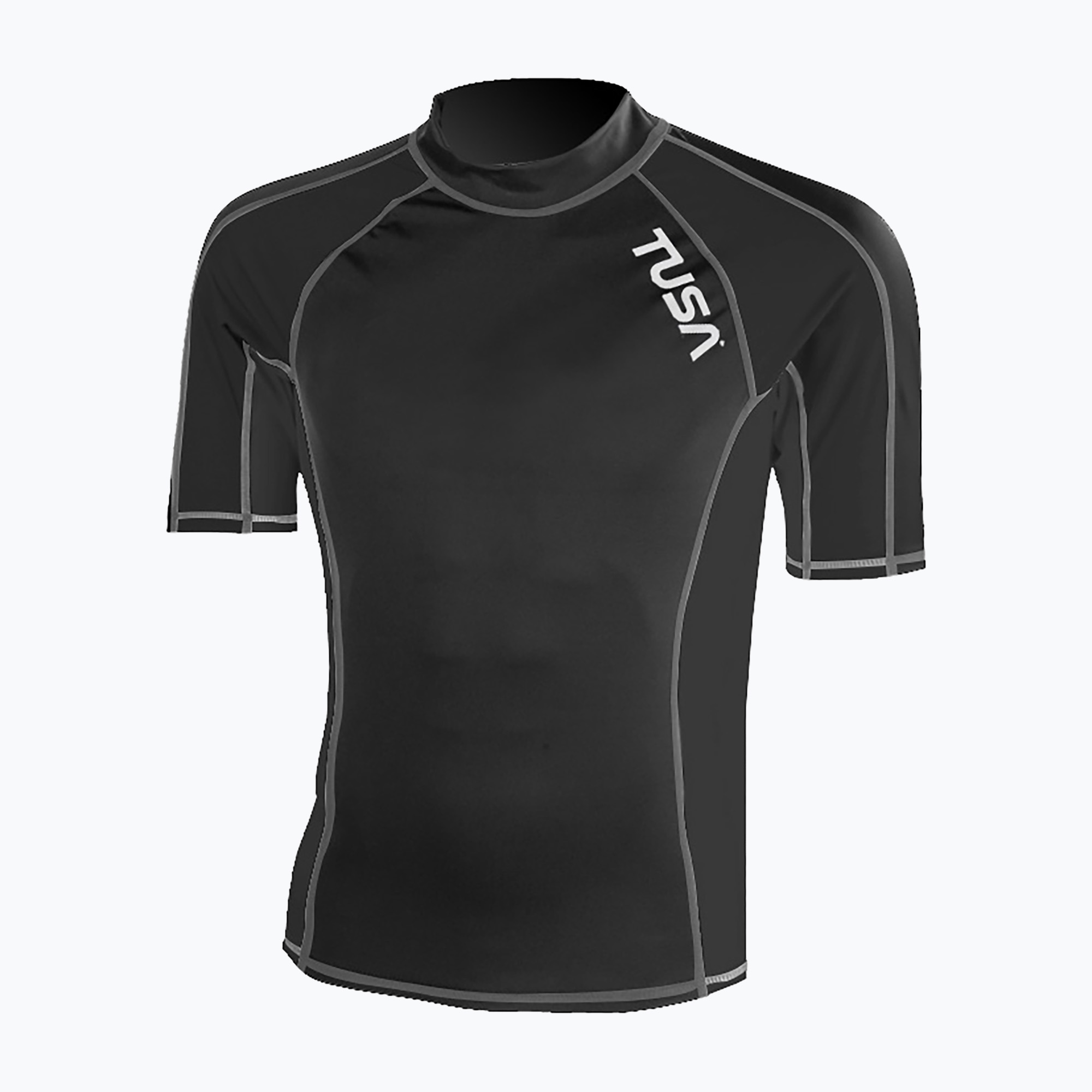 Мъжка тениска за плуване TUSA Black rashguard