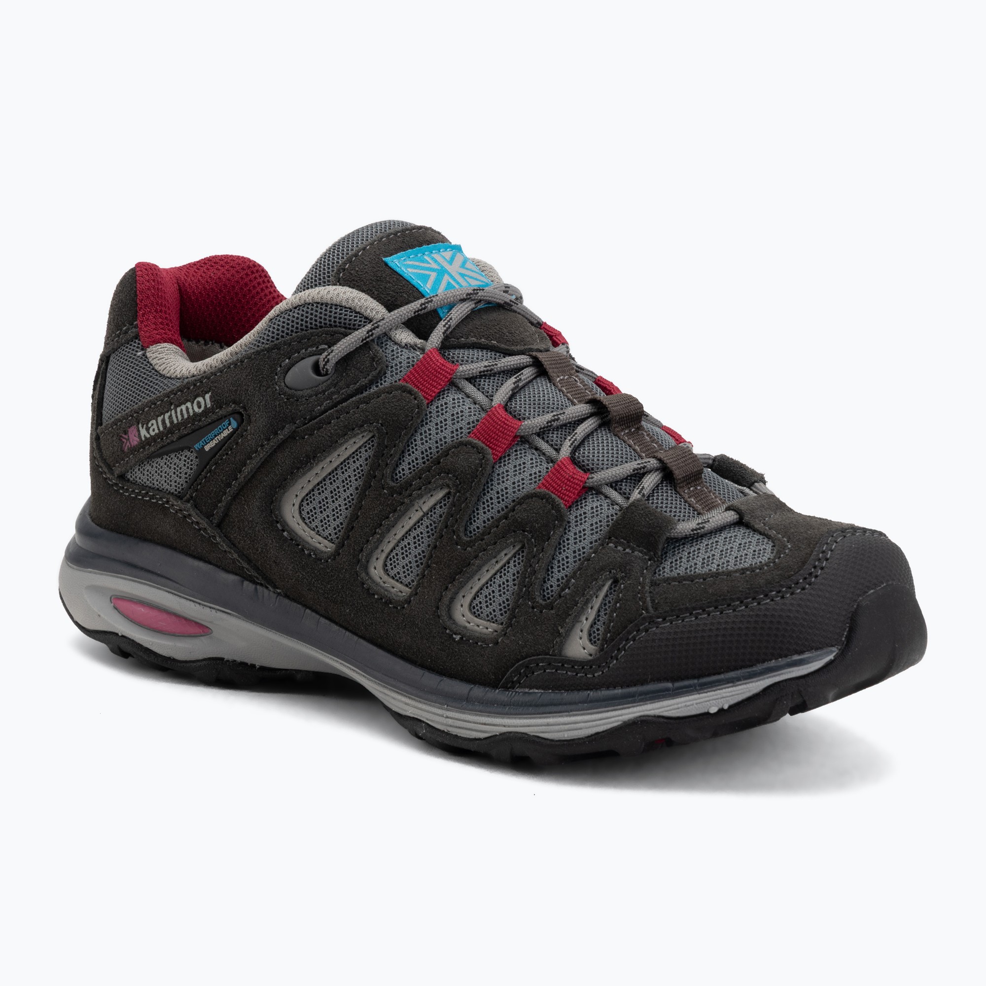 Buty trekkingowe damskie Karrimor Isla Low black c/pink 